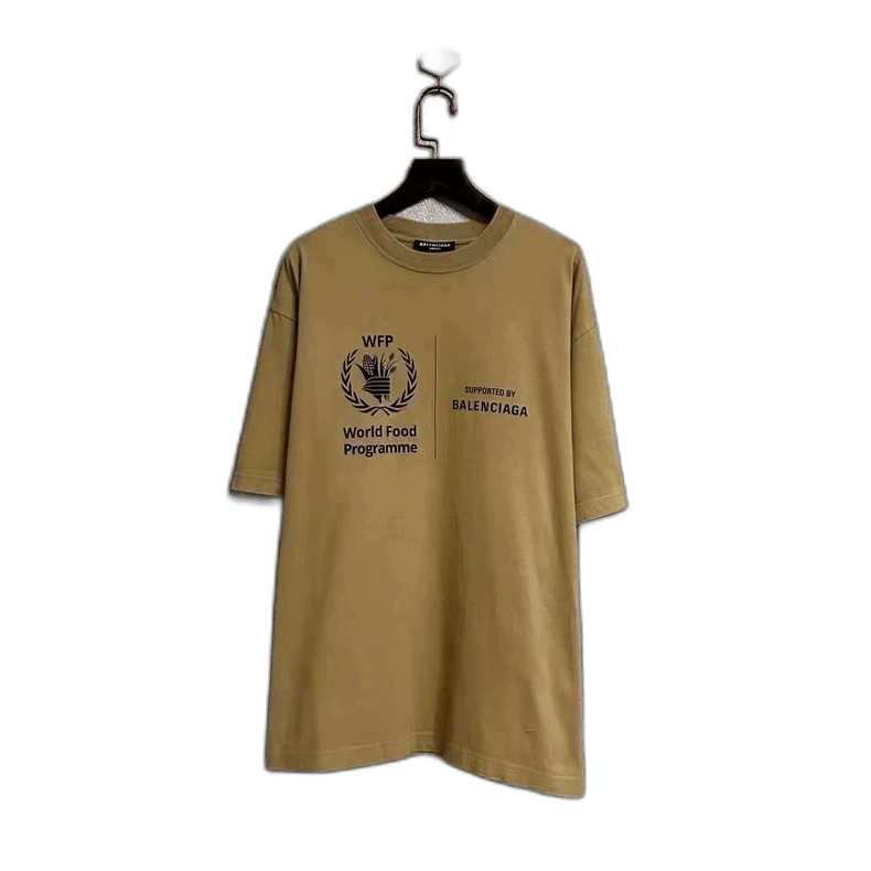 Balenciaga Balenciaga Short Sleeve TShirt World Food Programme-2505 Size US XS / EU 42 / 0 - 1 Thumbnail