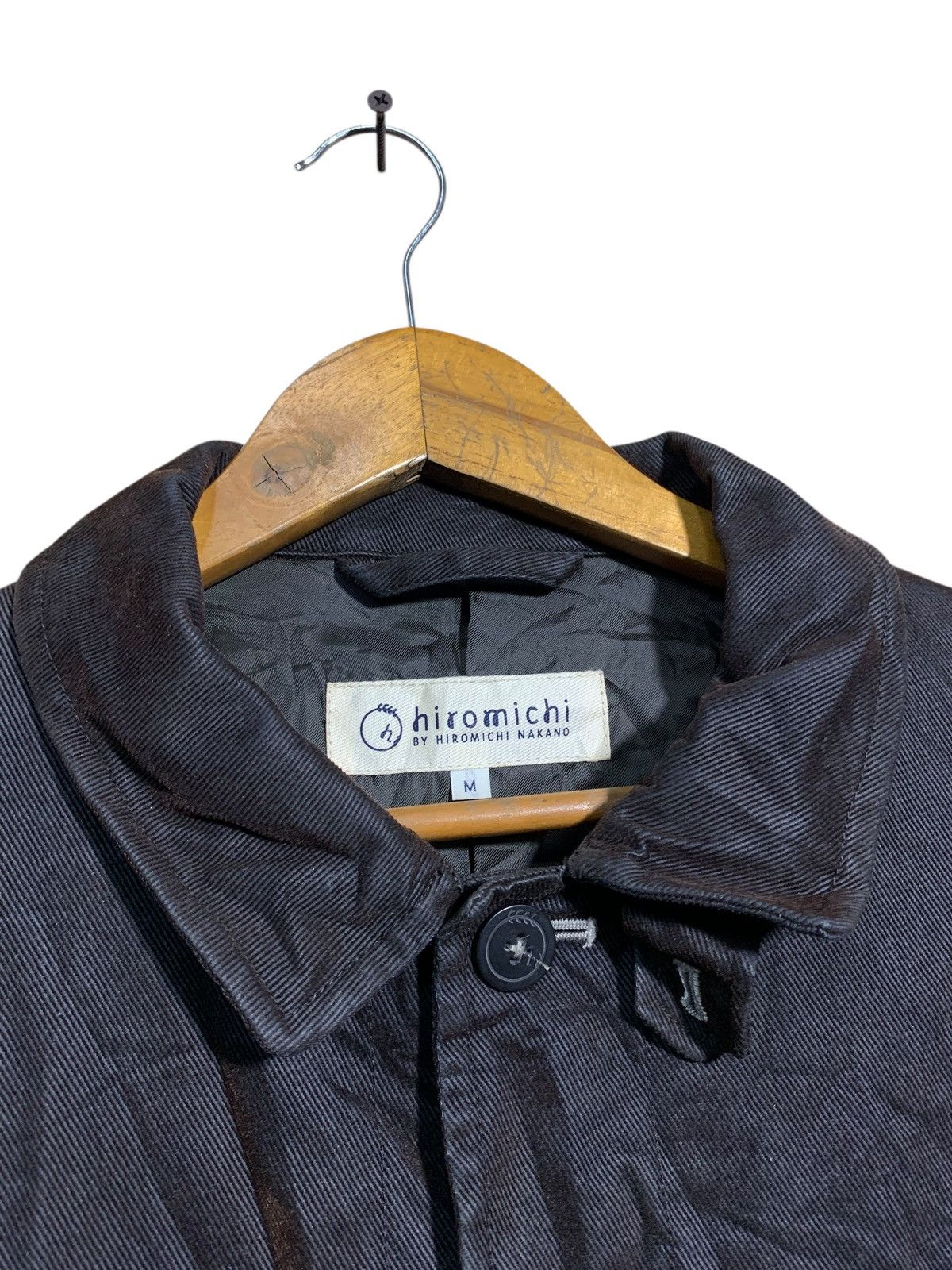 Japanese Brand 🔥HIROMICHI NAKANO BROWN COATED UTILITY JACKETS Size US M / EU 48-50 / 2 - 5 Thumbnail