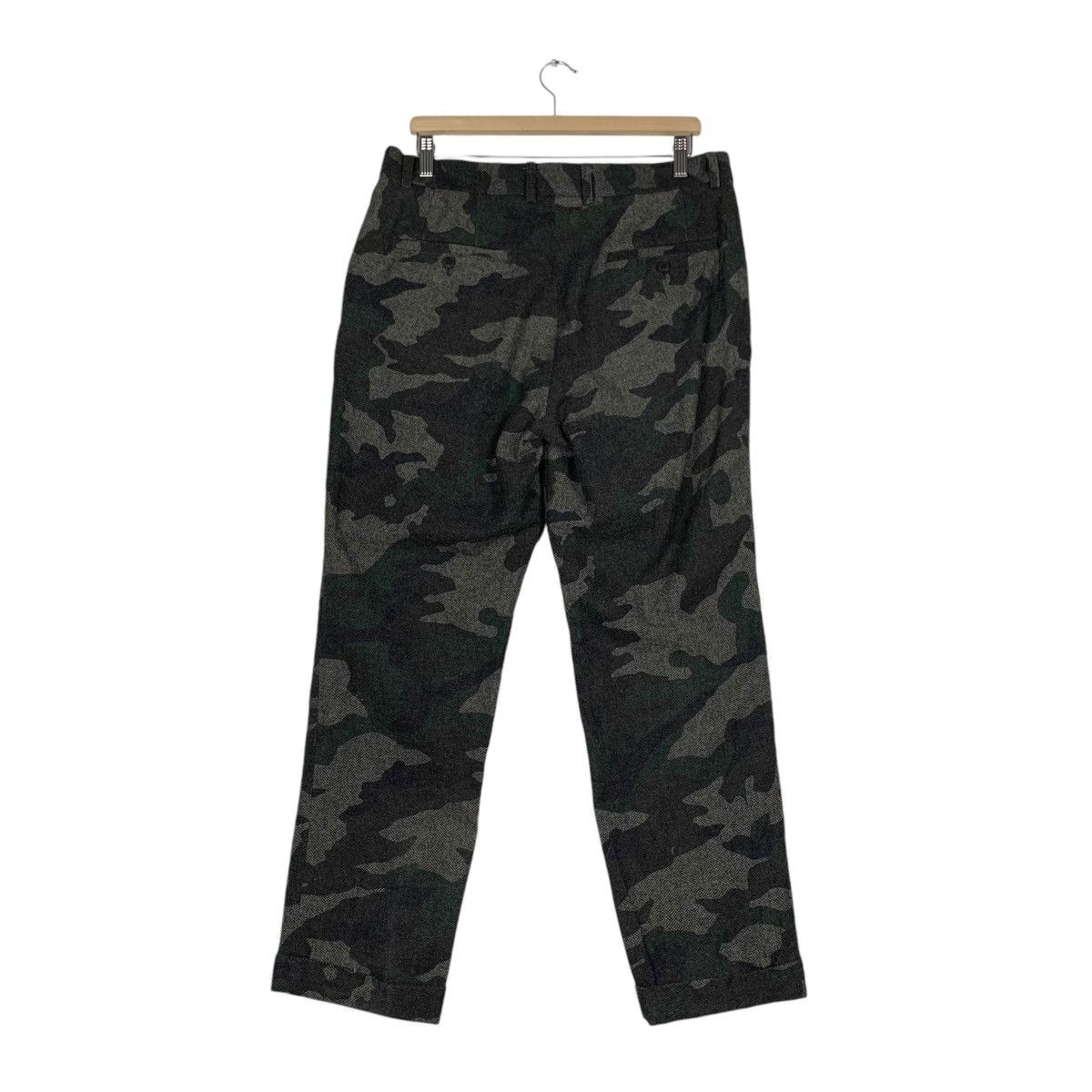 Global Work GLOBAL WORK Green Camo Casual Pant #1384-C63 Size US 34 / EU 50 - 7 Thumbnail