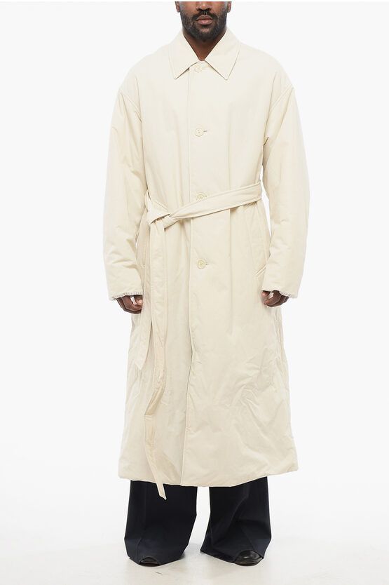 Belted MONOGRAM SUPREME Padded Coat