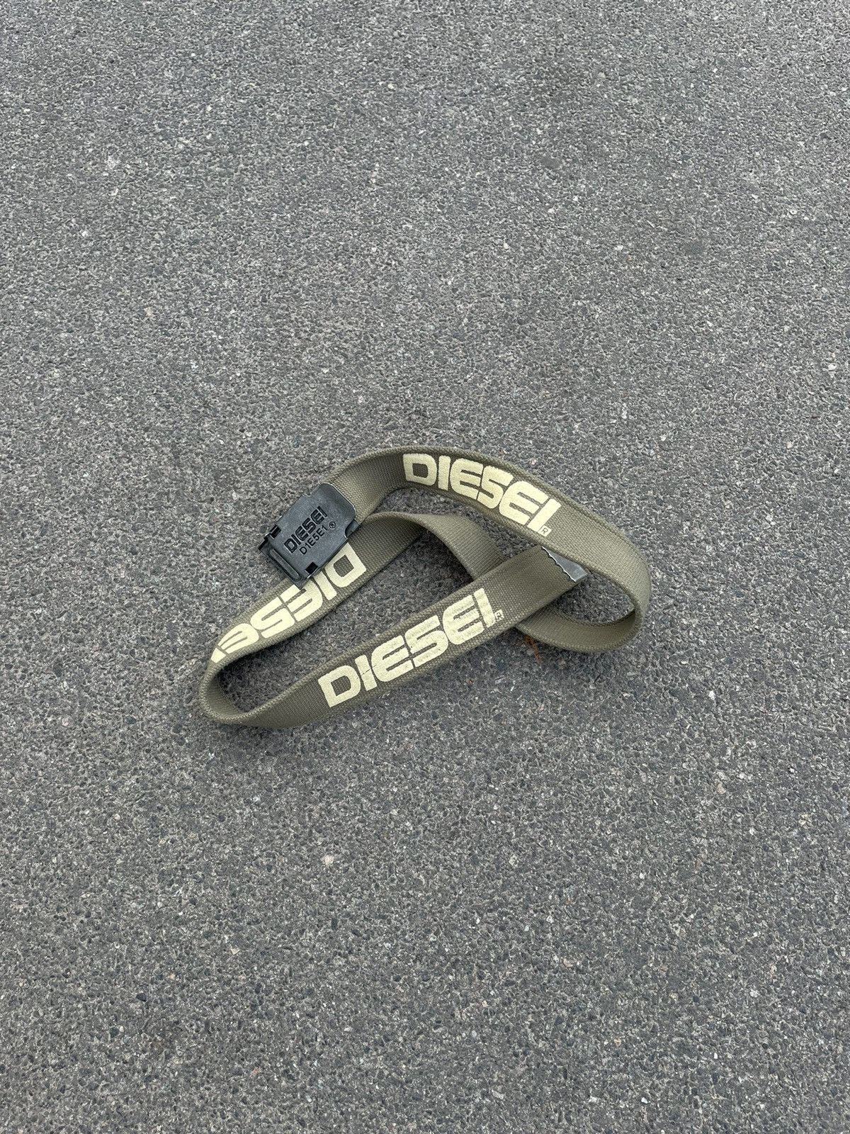 Diesel Vintage Y2K Diesel Metal Buckle Spell Monogram Logo Belt Grailed