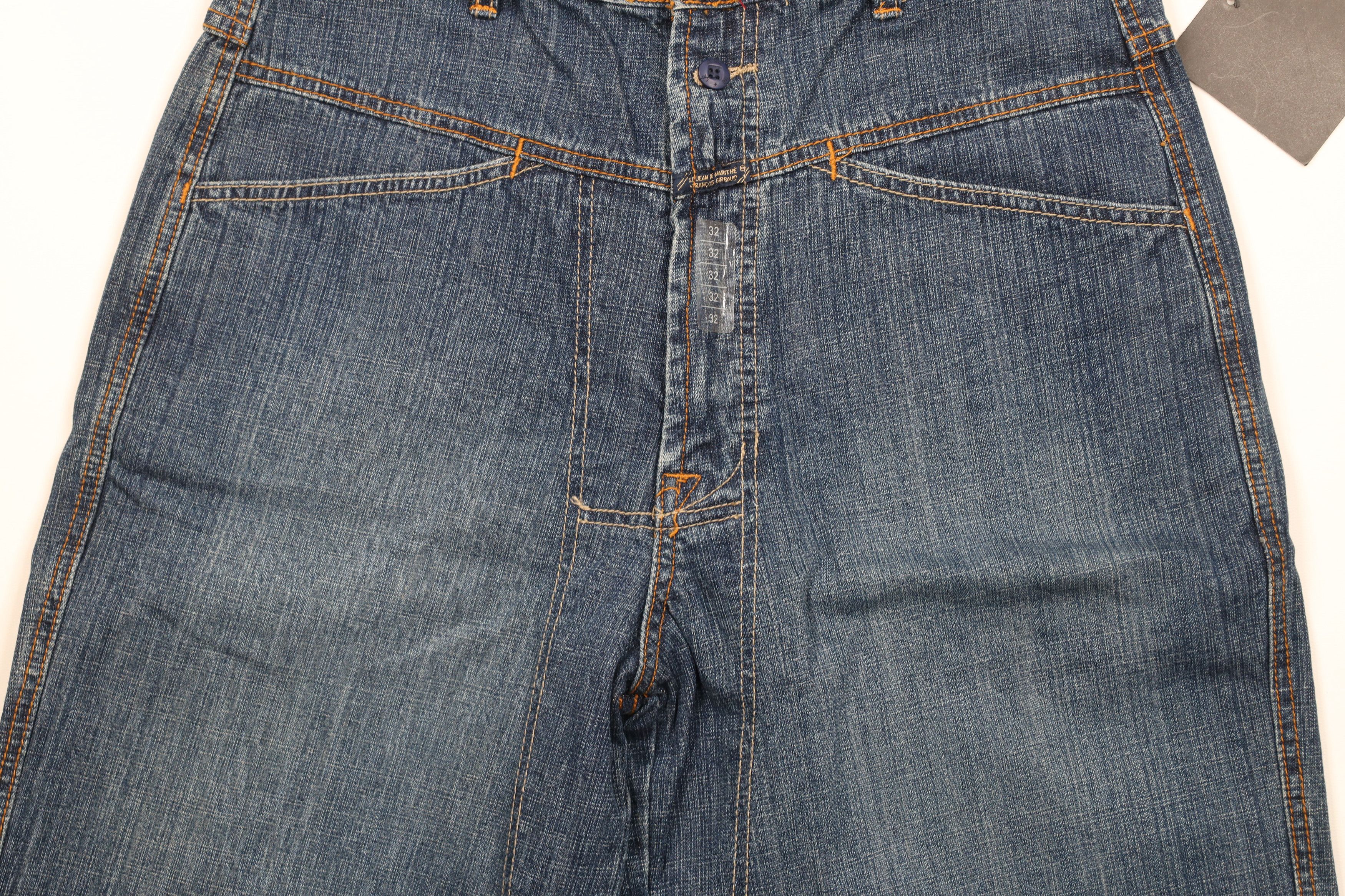 Marithe + Francois Girbaud × Vintage NOS Vintage 90s Marithe Francois Girbaud Denim Jean Shorts Size US 32 / EU 48 - 3 Thumbnail