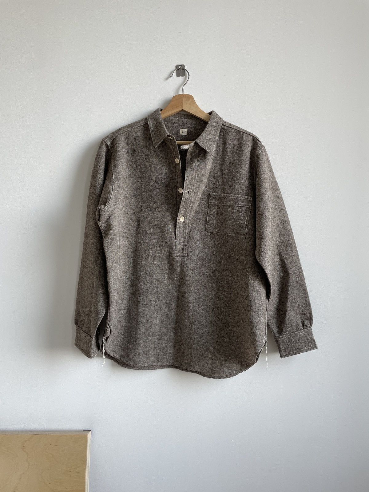 Taiga Takahashi NWT Wool-Blend Lot 103 Shirt | Grailed