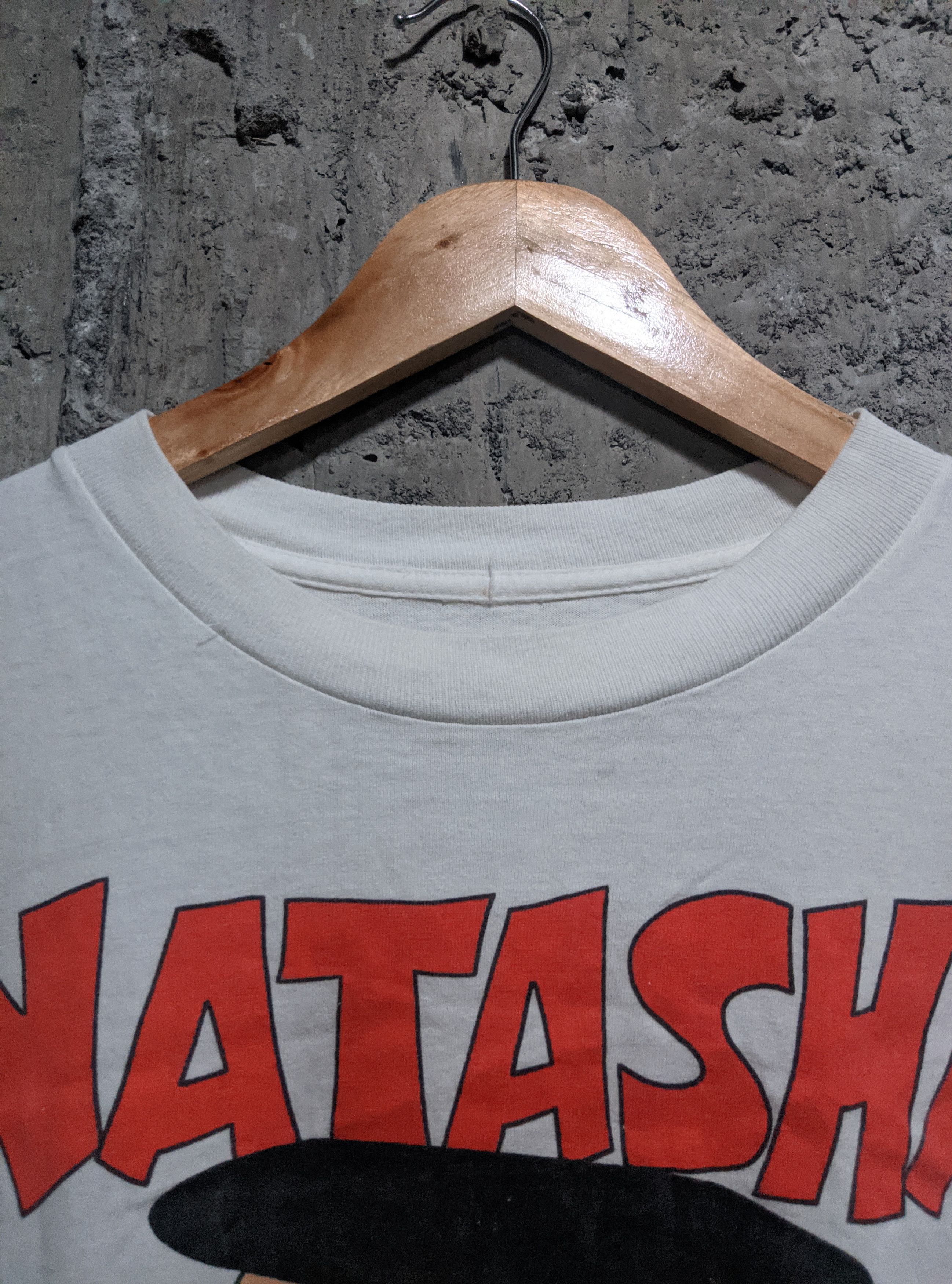 Other Vintage 1990 Natasha Rocky and bullwinckle Kurt Cobain t Size US XL / EU 56 / 4 - 10 Thumbnail