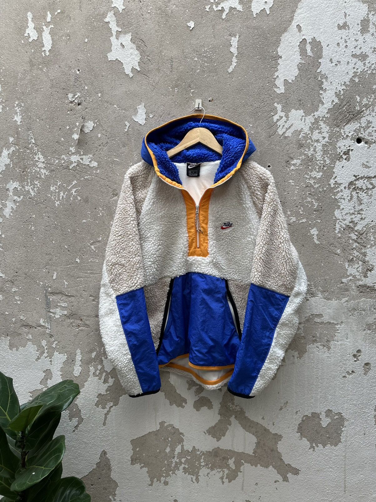 Authentic Nike Anorak Crazy Block Clorway Fleece Hoodies