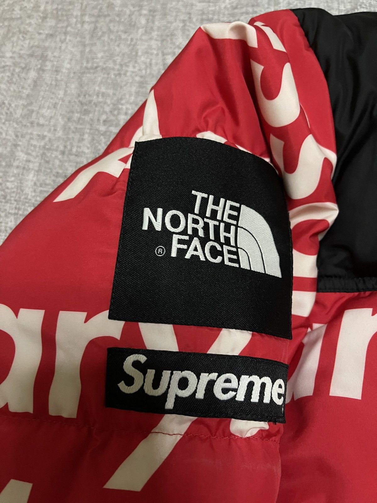 Supreme × The North Face Supreme tnf north face red bamn by any means nuptse jacket Size US M / EU 48-50 / 2 - 3 Thumbnail