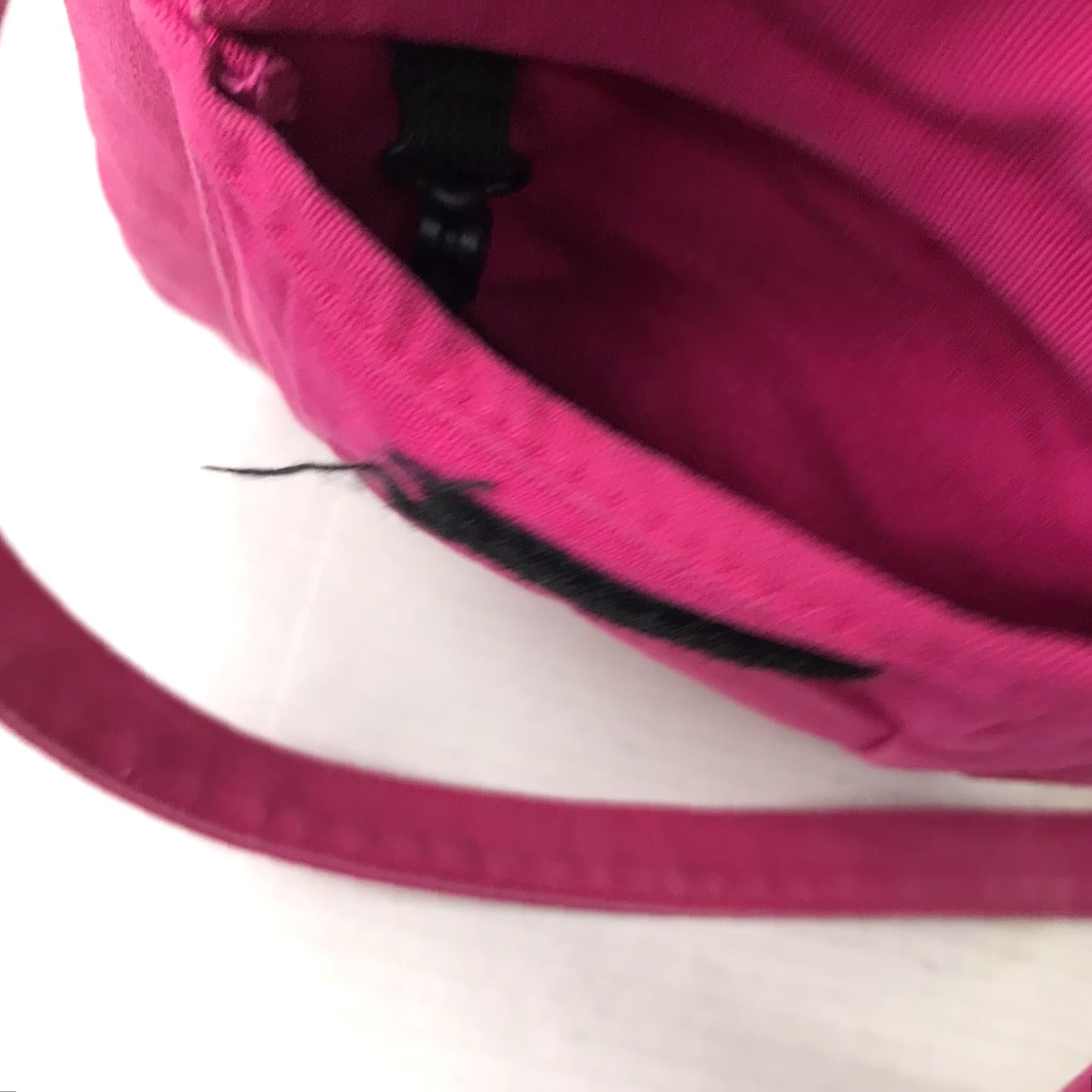 KAVU KAVU Pink Canvas Crossbody Bag Medium with Adjustable Strap, Pockets, and Turquoise Lining for Women Size ONE SIZE - 4 Thumbnail