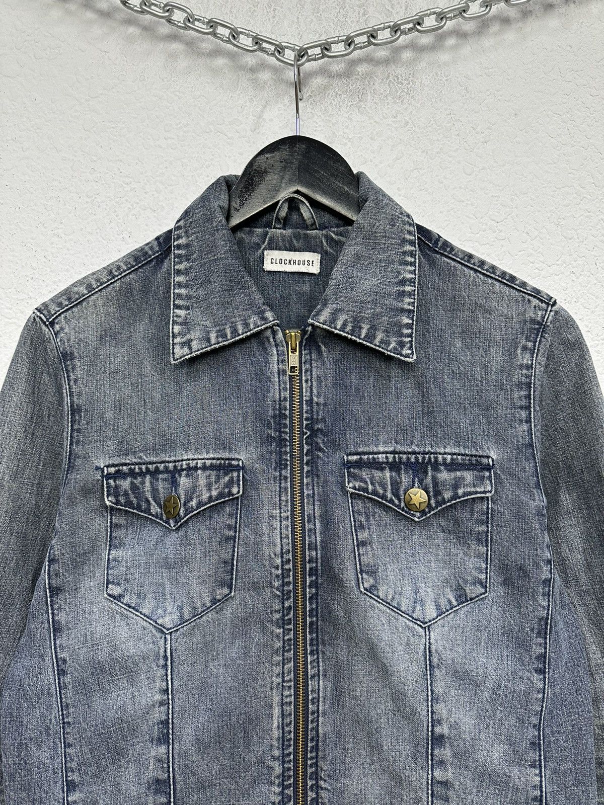 Dolce & Gabbana Vintage Distressed Denim Jacket Opium Archival Clothes Y2k Size M / US 6-8 / IT 42-44 - 4 Thumbnail