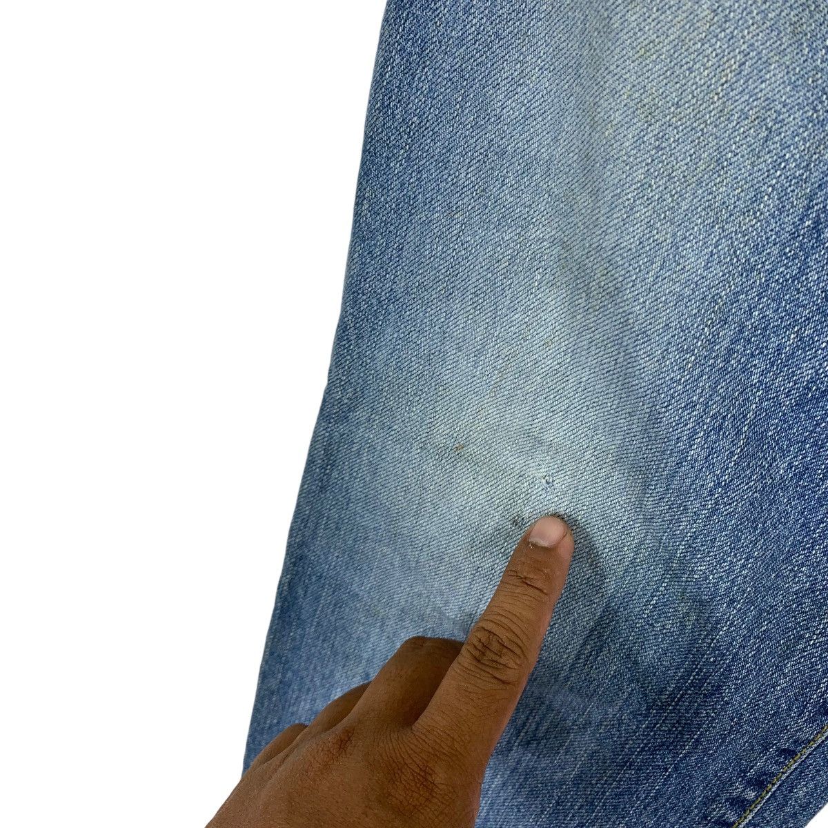 If Six Was Nine VINTAGE HOLLYWOOD RANCH MARKET DISTRESSED JEANS Size US 31 - 6 Thumbnail