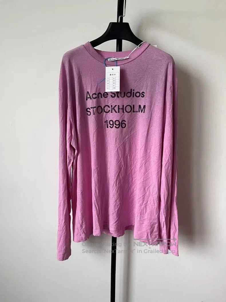Acne Studios Acne Studios Pink Long Sleeve Shirt. Size US M / EU 48-50 / 2 - 1 Thumbnail