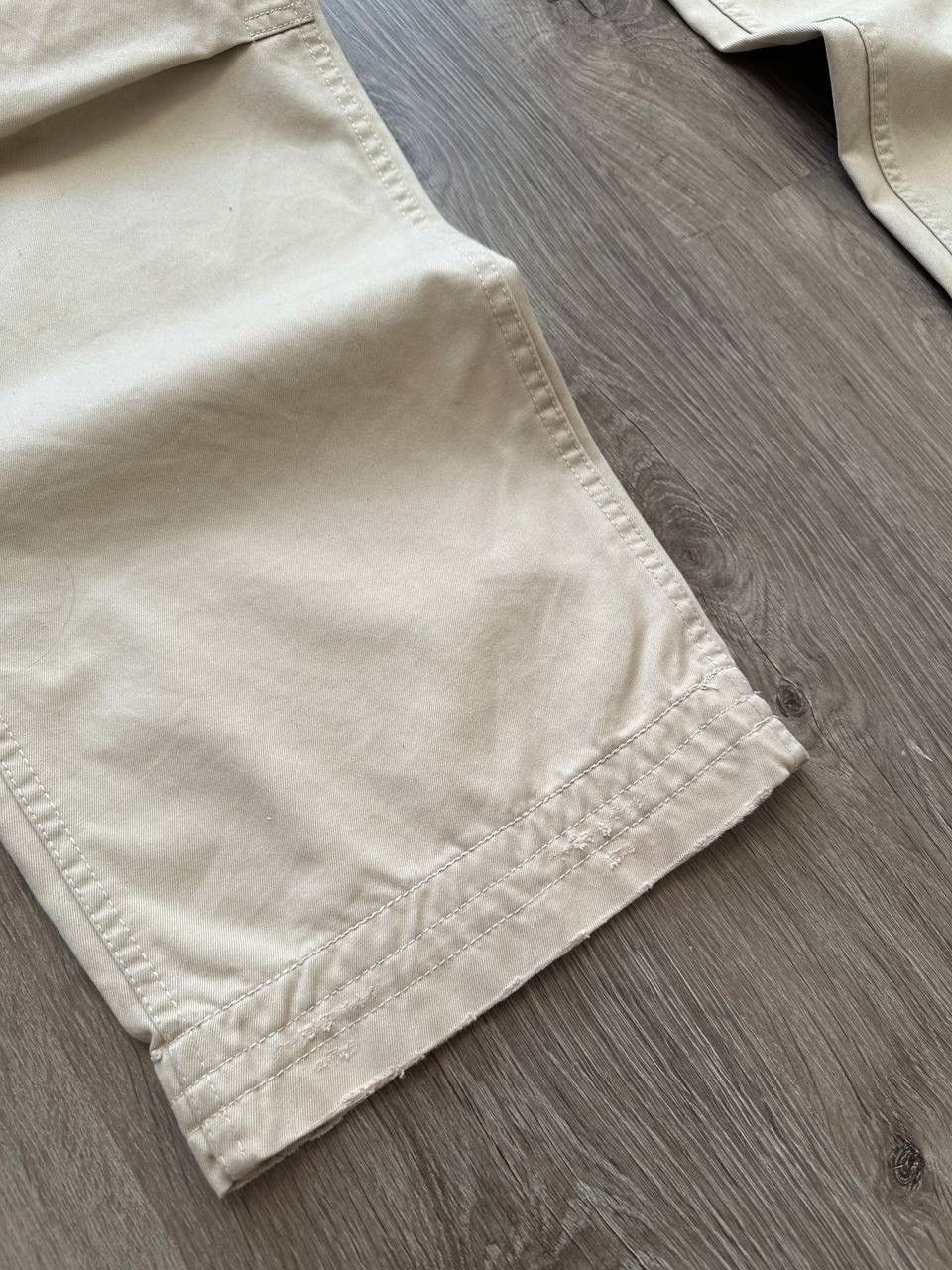Polo Ralph Lauren × Vintage Vintage Polo Ralph Lauren Cargo Beige Baggy PRL Pants Size US 34 / EU 50 - 14 Thumbnail