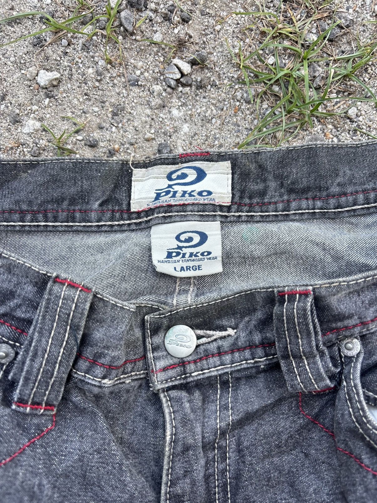 Vintage Piko Cargo Baggy Jeans Size US 32 / EU 48 - 8 Thumbnail