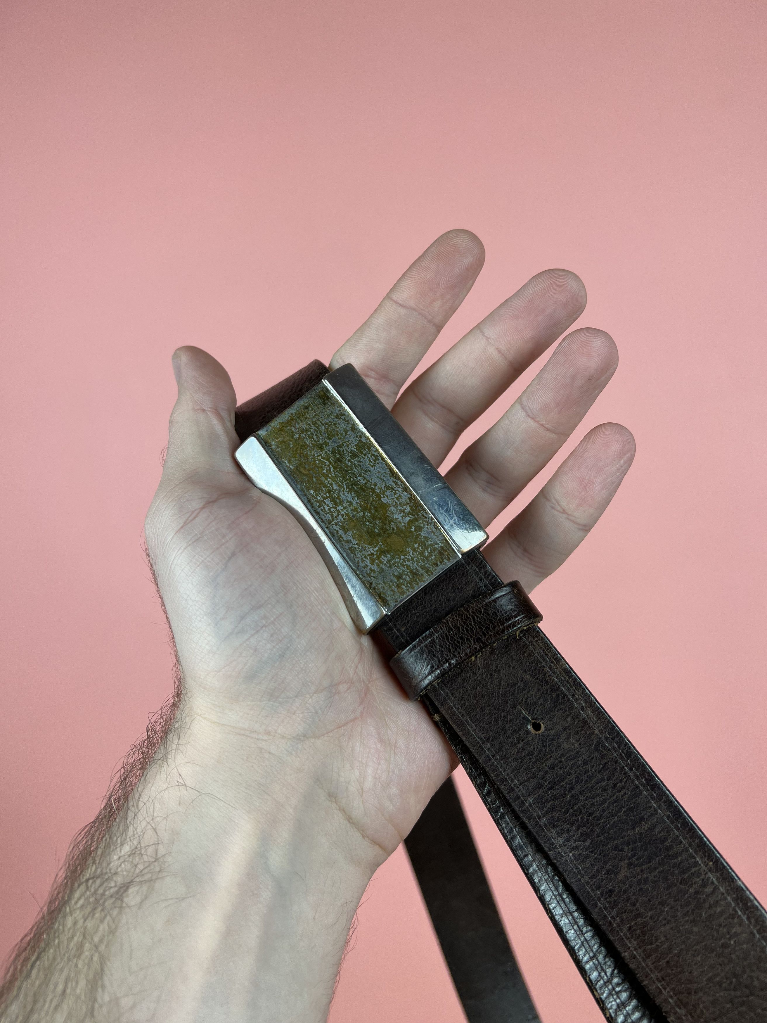 Dsquared2 Dsquared2 leather belt luxury men's Size ONE SIZE - 2 Thumbnail
