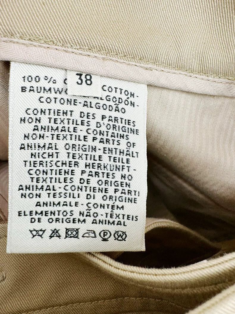 Hermes Hermes Beige Pleated Shorts with Tags-2506 Size 37" - 4 Thumbnail