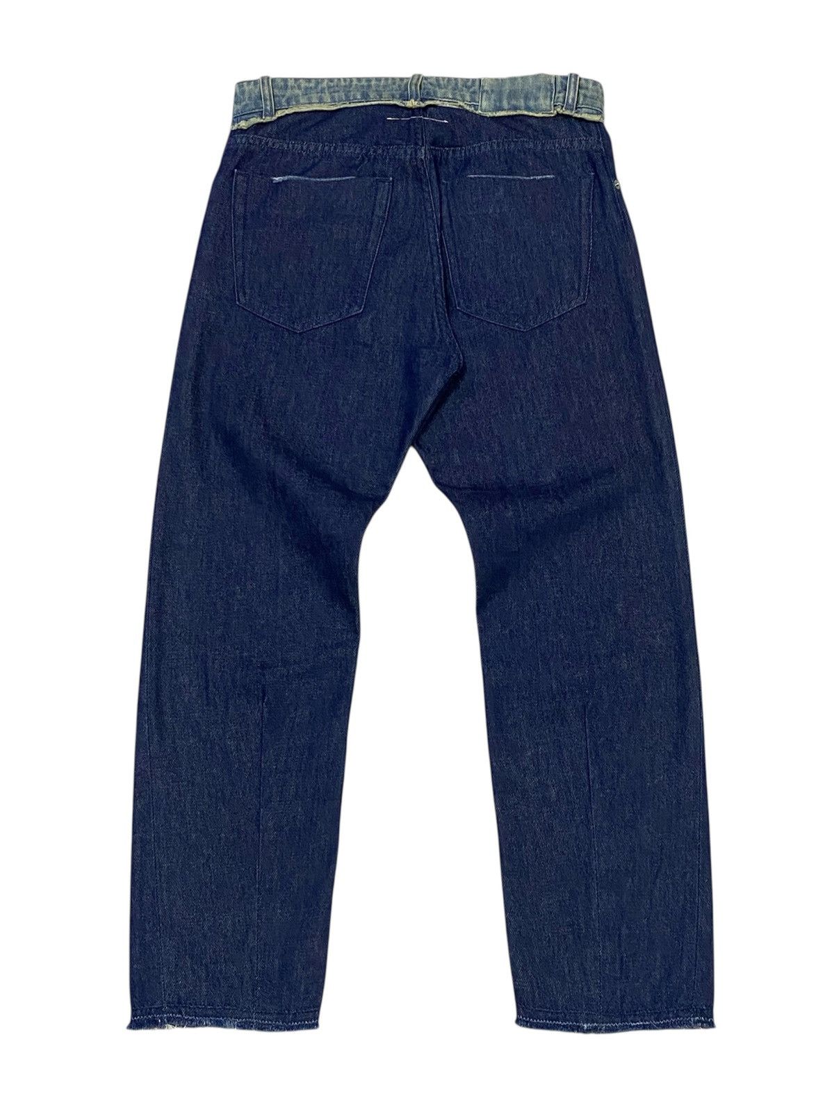 Maison Margiela Maison Martin Marglela Hem faux fur Jeans Pants Size 29" - 2 Thumbnail