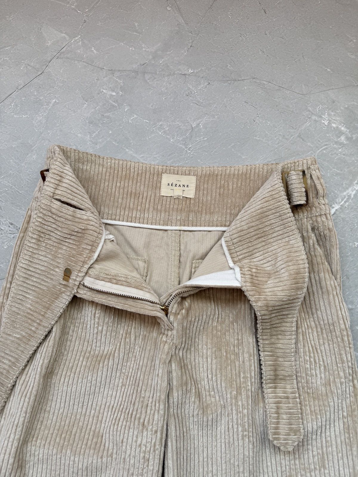 Sezane Sezane Corduroy Pants Size 36" / US 14 / IT 50 - 17 Thumbnail