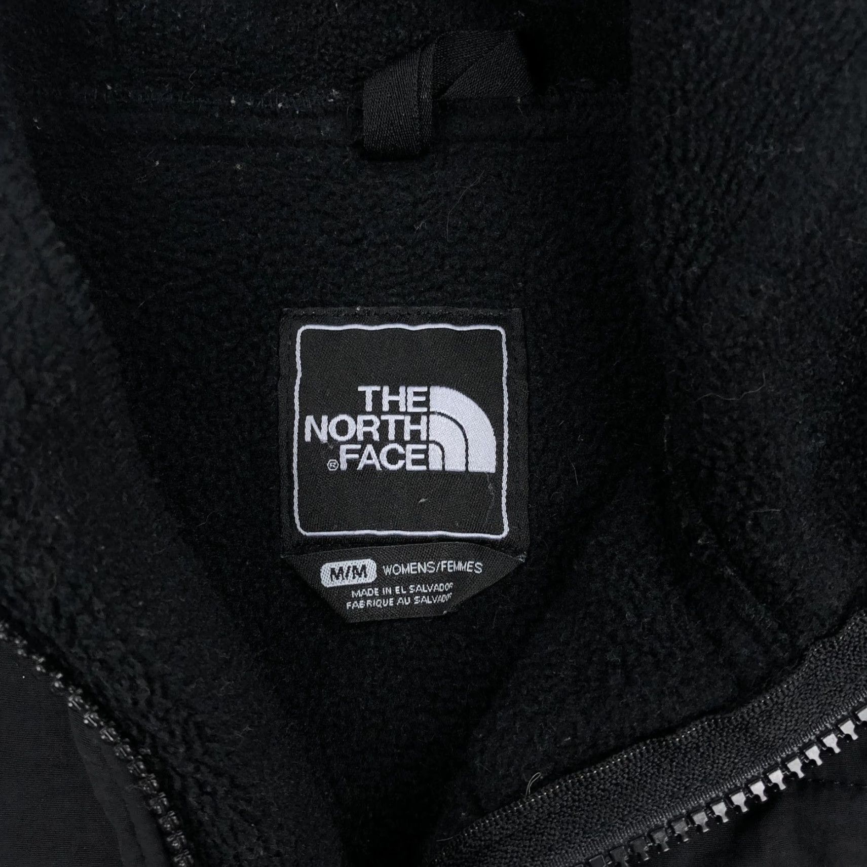 The North Face North Face Womens M Black Denali Polartec Hooded Full Zip Fleece Jacket Coat Size M / US 6-8 / IT 42-44 - 4 Thumbnail