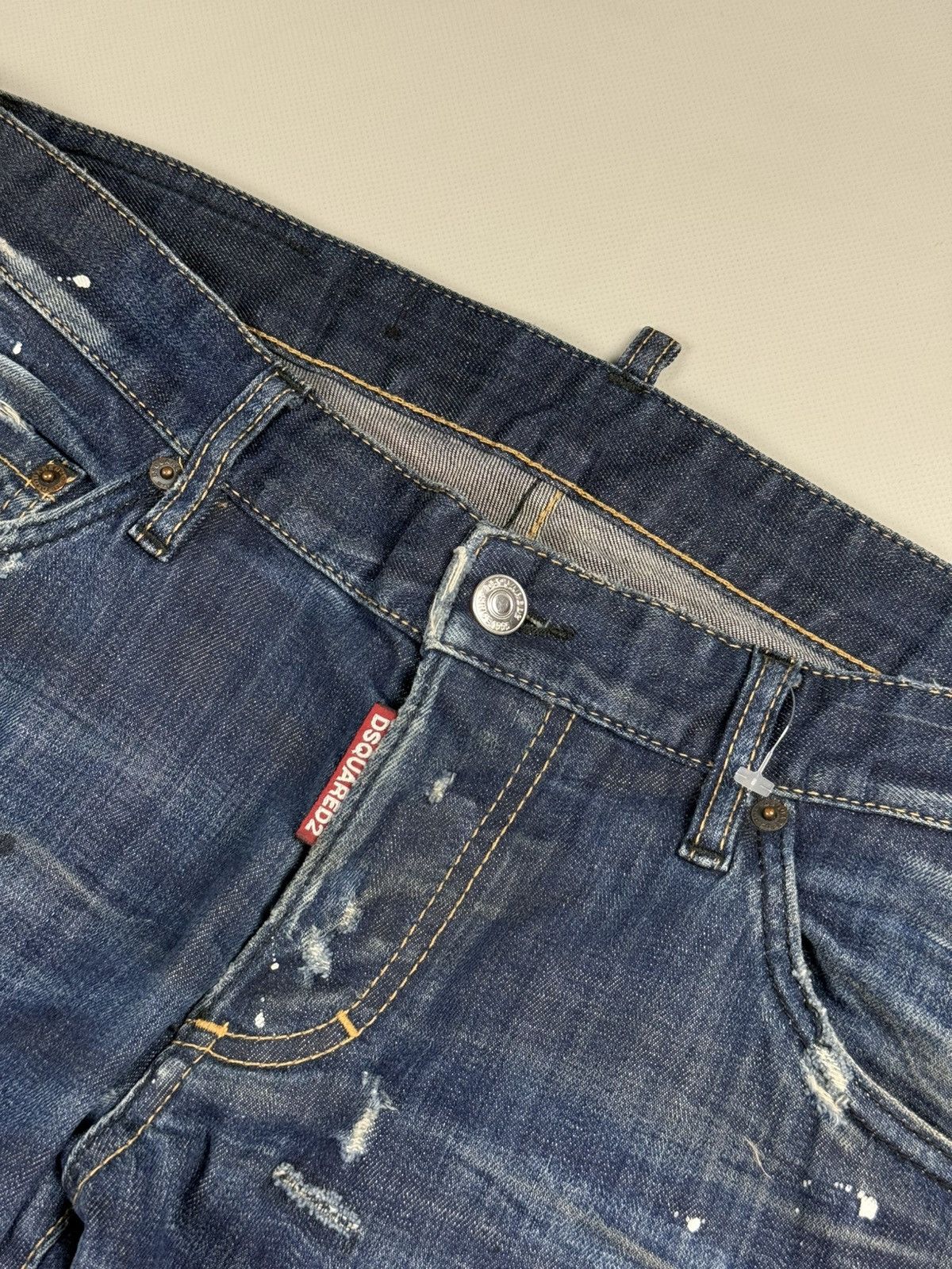 Dsquared2 Dsquared 2 Men’s Distressed Denim Sexy Boot Cut Jeans Size US 34 / EU 50 - 12 Thumbnail
