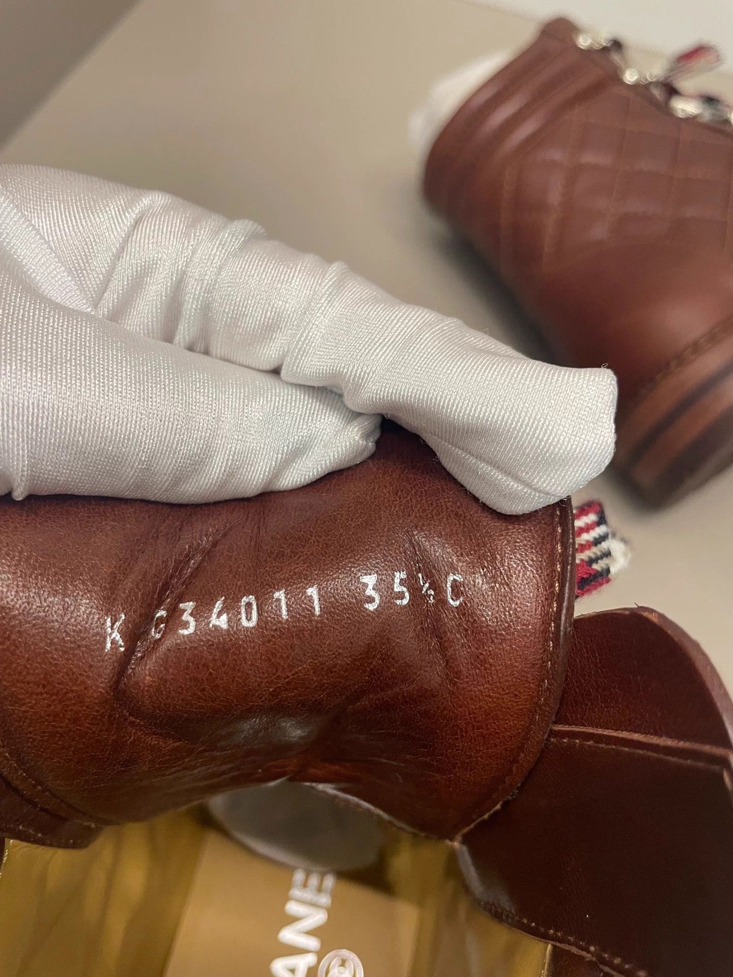 Chanel Chanel brown short boots 35.5 B Size US 4.5 / IT 34.5 - 5 Thumbnail