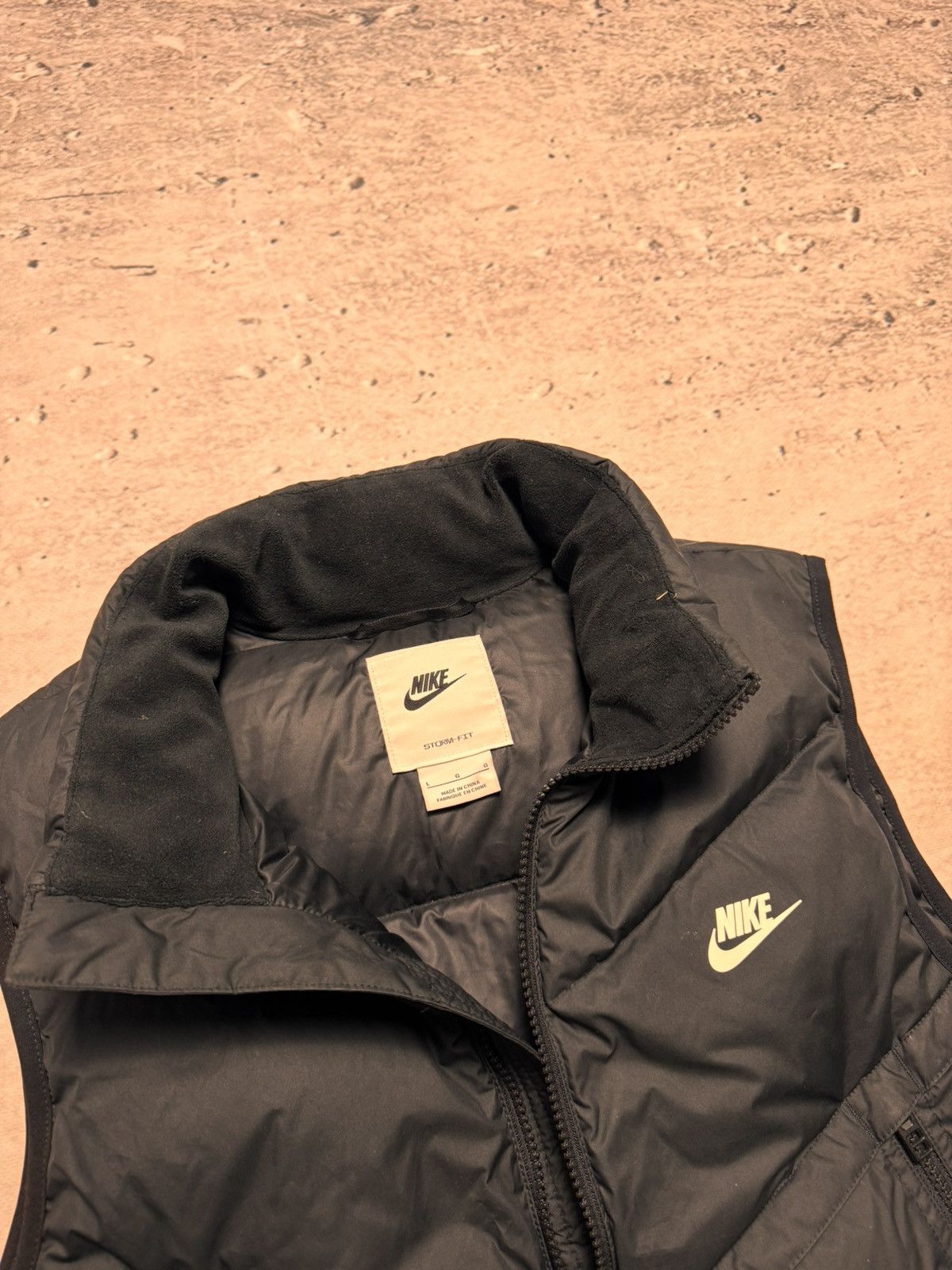 Nike × Nike ACG NIKE PUFFER DOWN BASIC LOGO WHITE OVERSIZE VEST Size US L / EU 52-54 / 3 - 5 Thumbnail