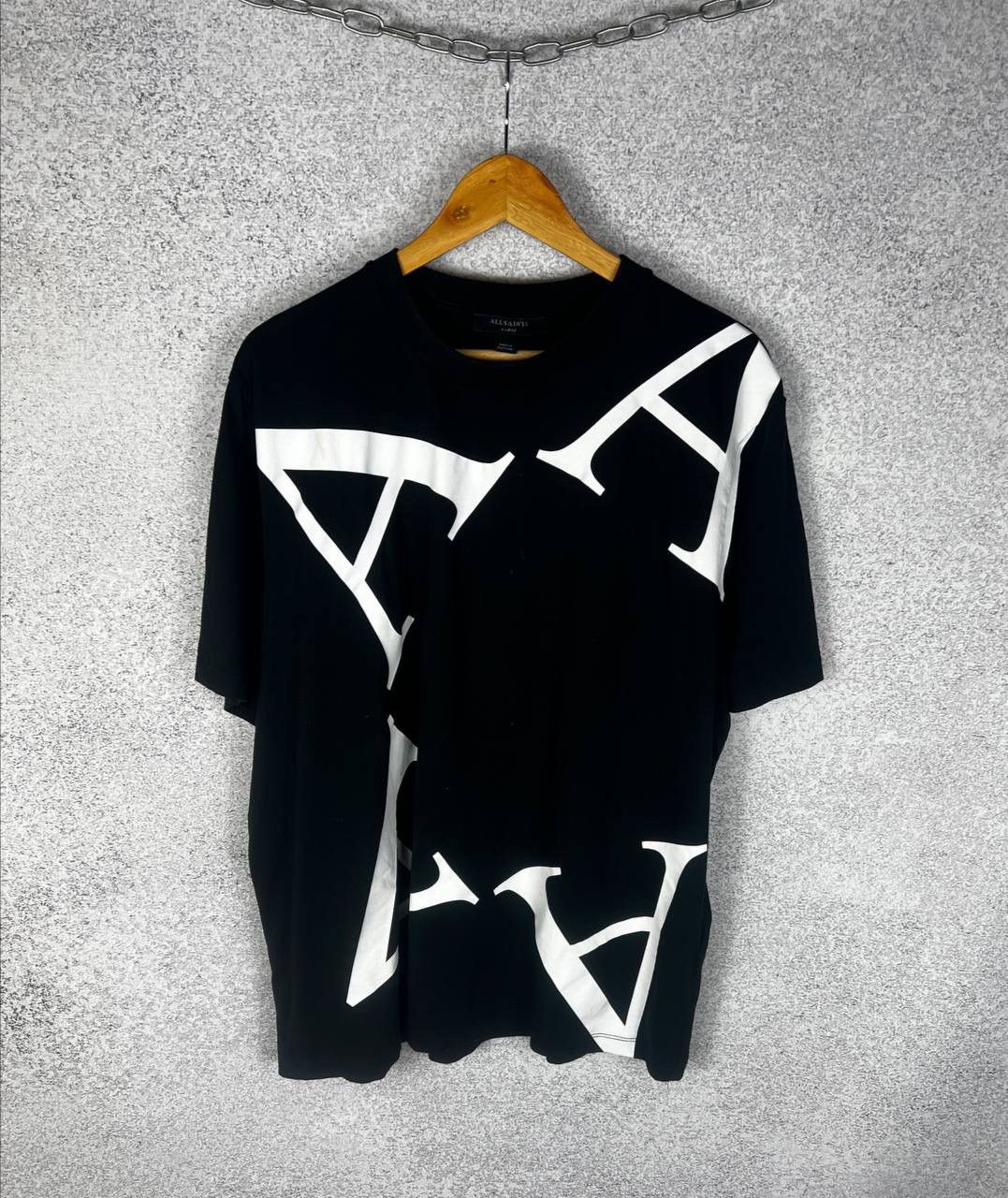 Allsaints Allsaints Big Logo Art Graphic Pattern Tee Size US L / EU 52-54 / 3 - 1 Thumbnail