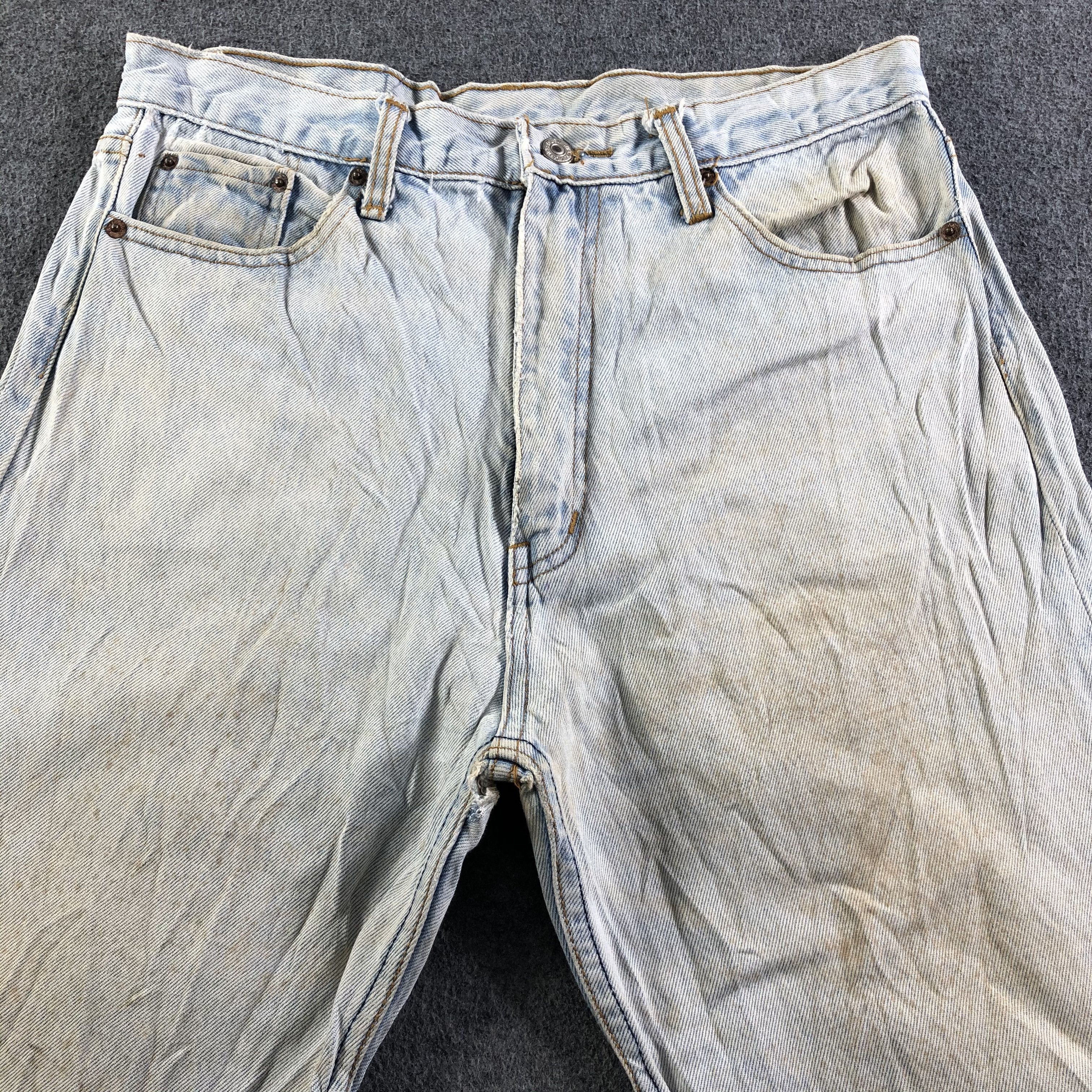 Levi's Vintage Light Wash Levis 505 Jeans-J3576 Size US 32 / EU 48 - 3 Thumbnail