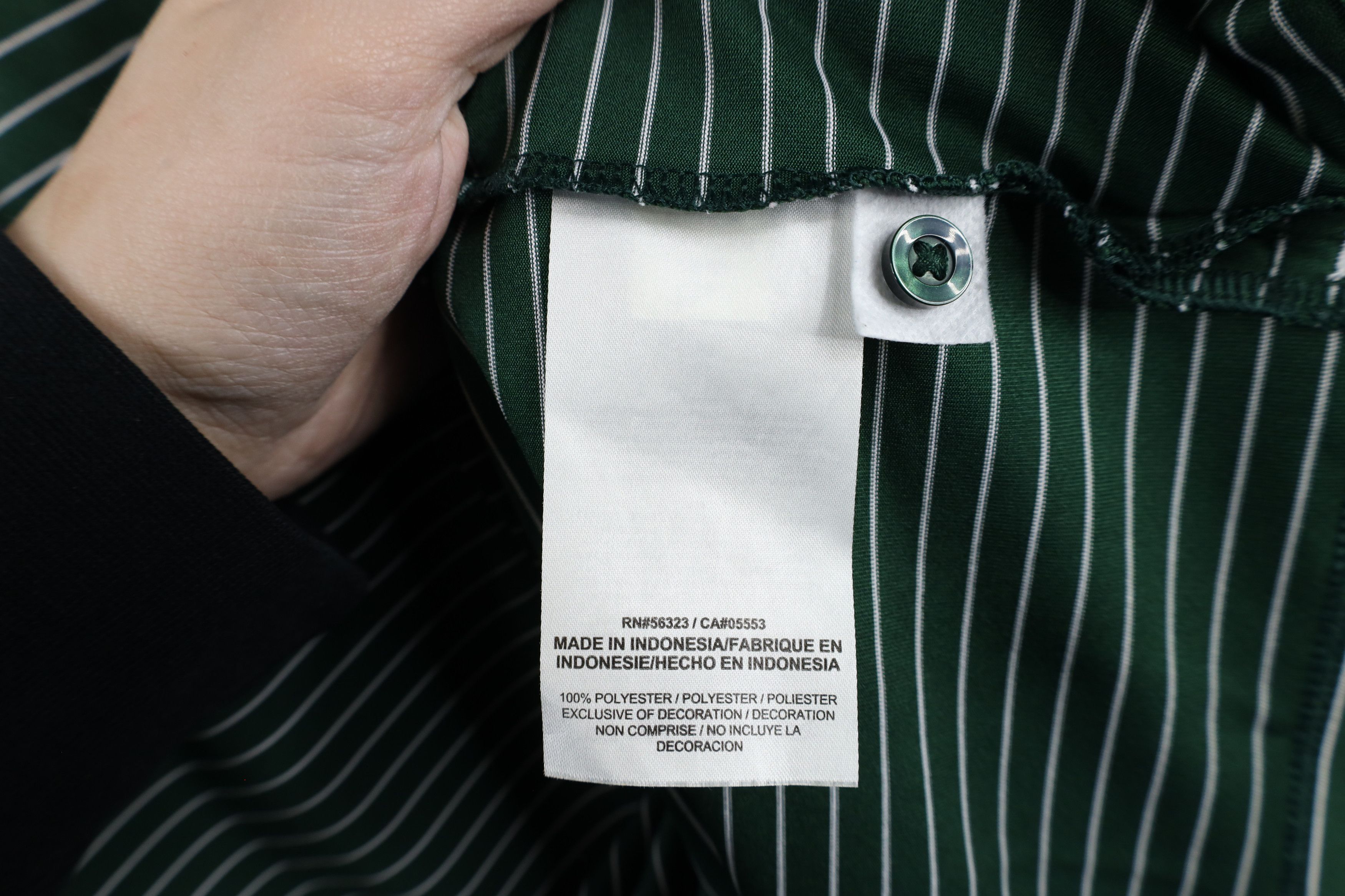 Nike × Vintage Nike Michigan State University Striped Golf Polo Shirt Green Size US XL / EU 56 / 4 - 9 Thumbnail