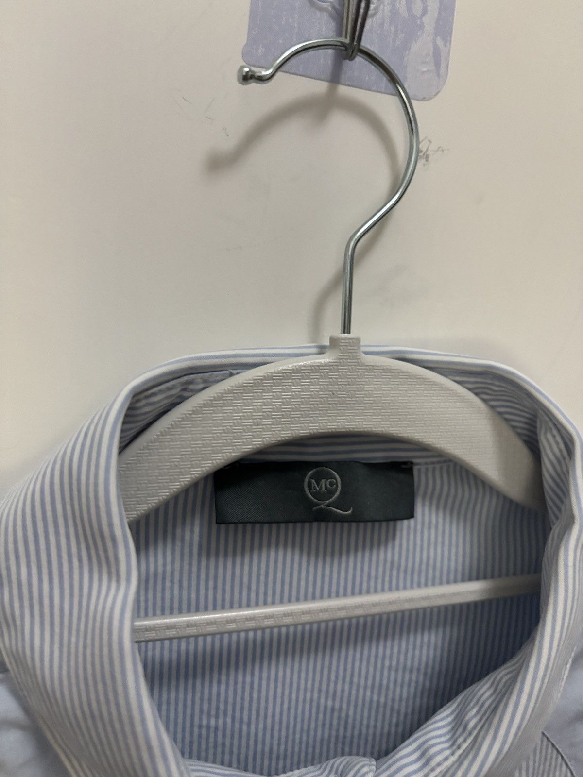 Alexander McQueen Alexander McQueen blue and white striped shirt, Size US S / EU 44-46 / 1 - 5 Thumbnail