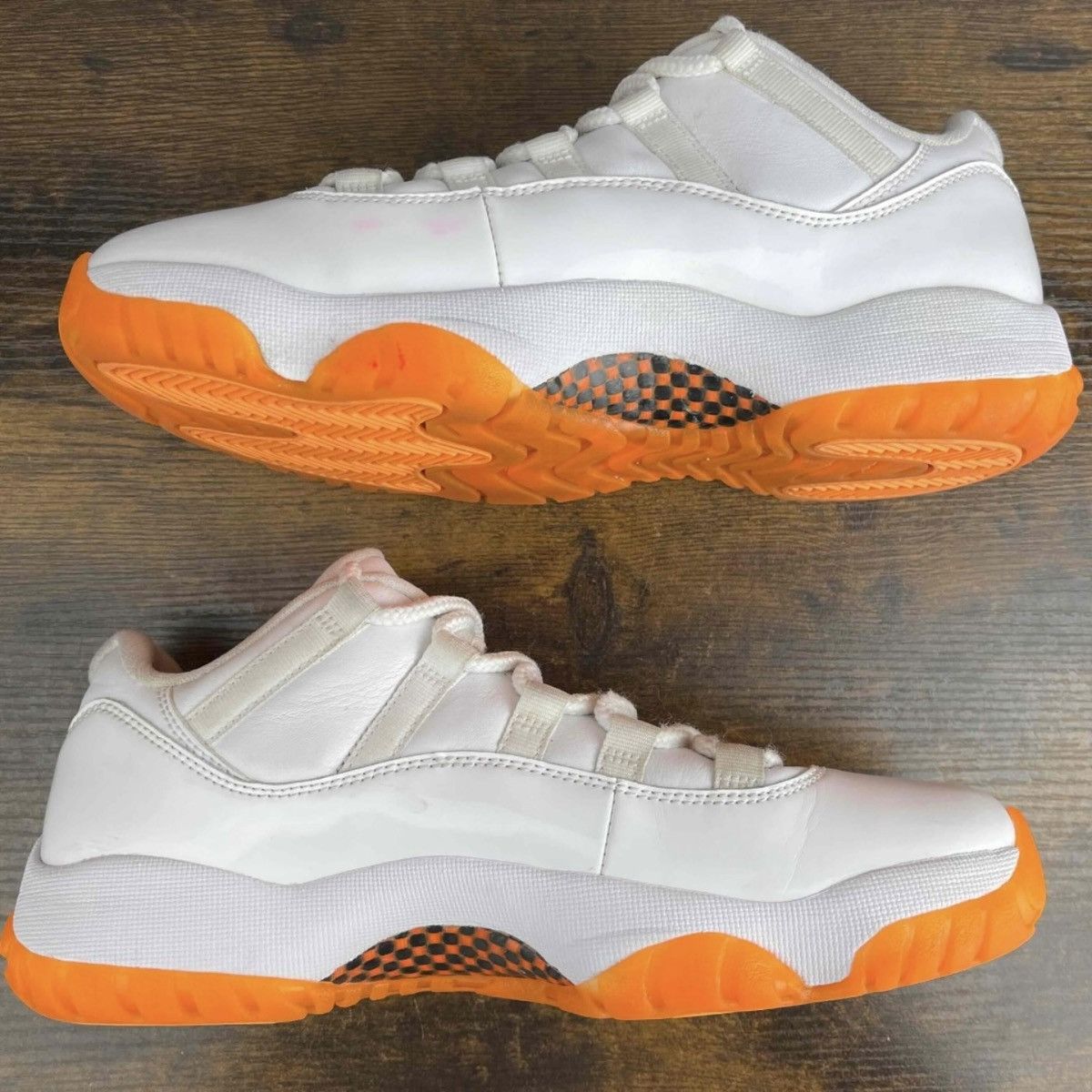 Jordan Brand Air Jordan 11 Retro Low Bright Citrus Orange AH7860-139 Rare Size US 8.5 / IT 38.5 - 4 Thumbnail
