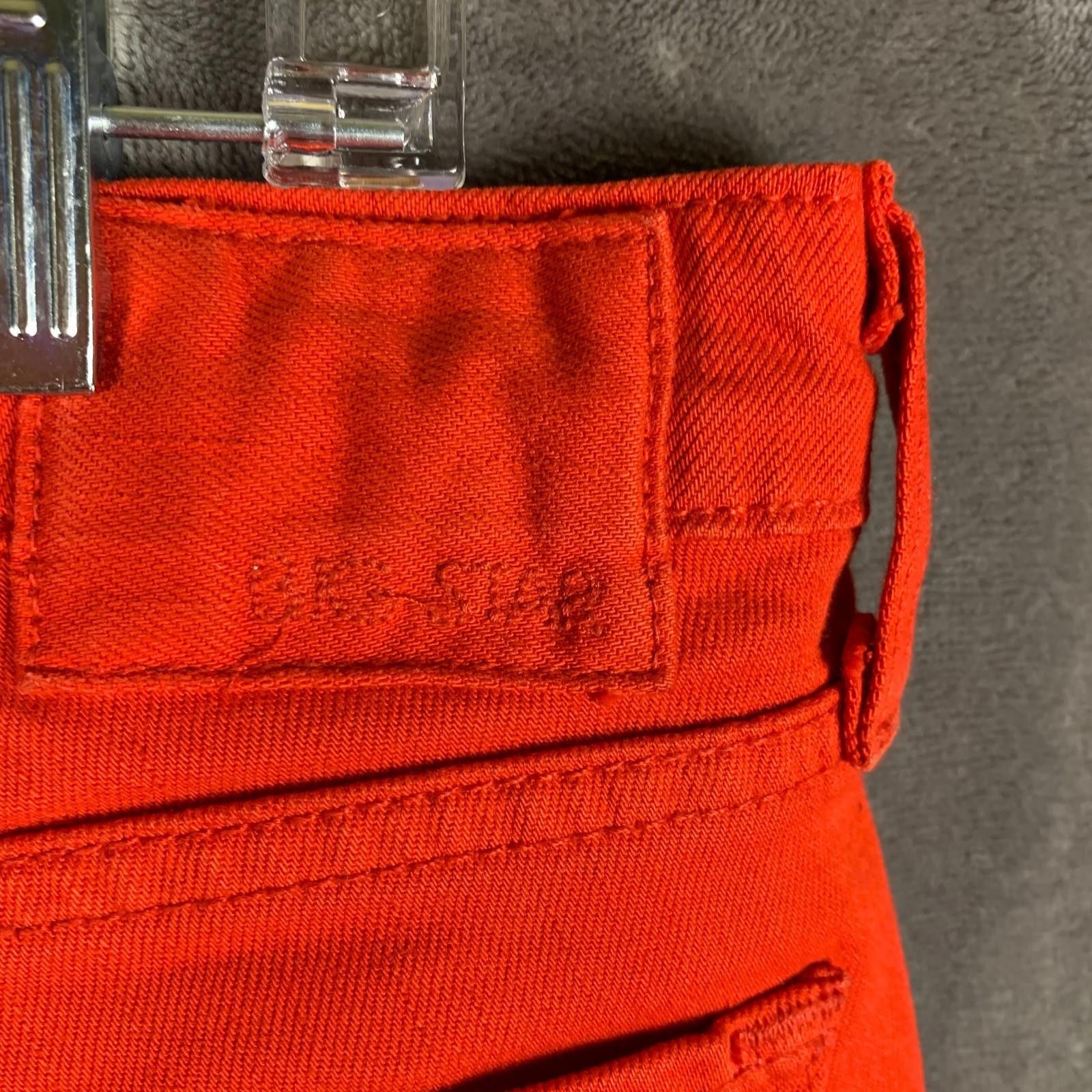 Big Star Big Star 1974 Womens Size 26 Red Denim Jeans (376) Size 26" / US 2 / IT 38 - 6 Thumbnail