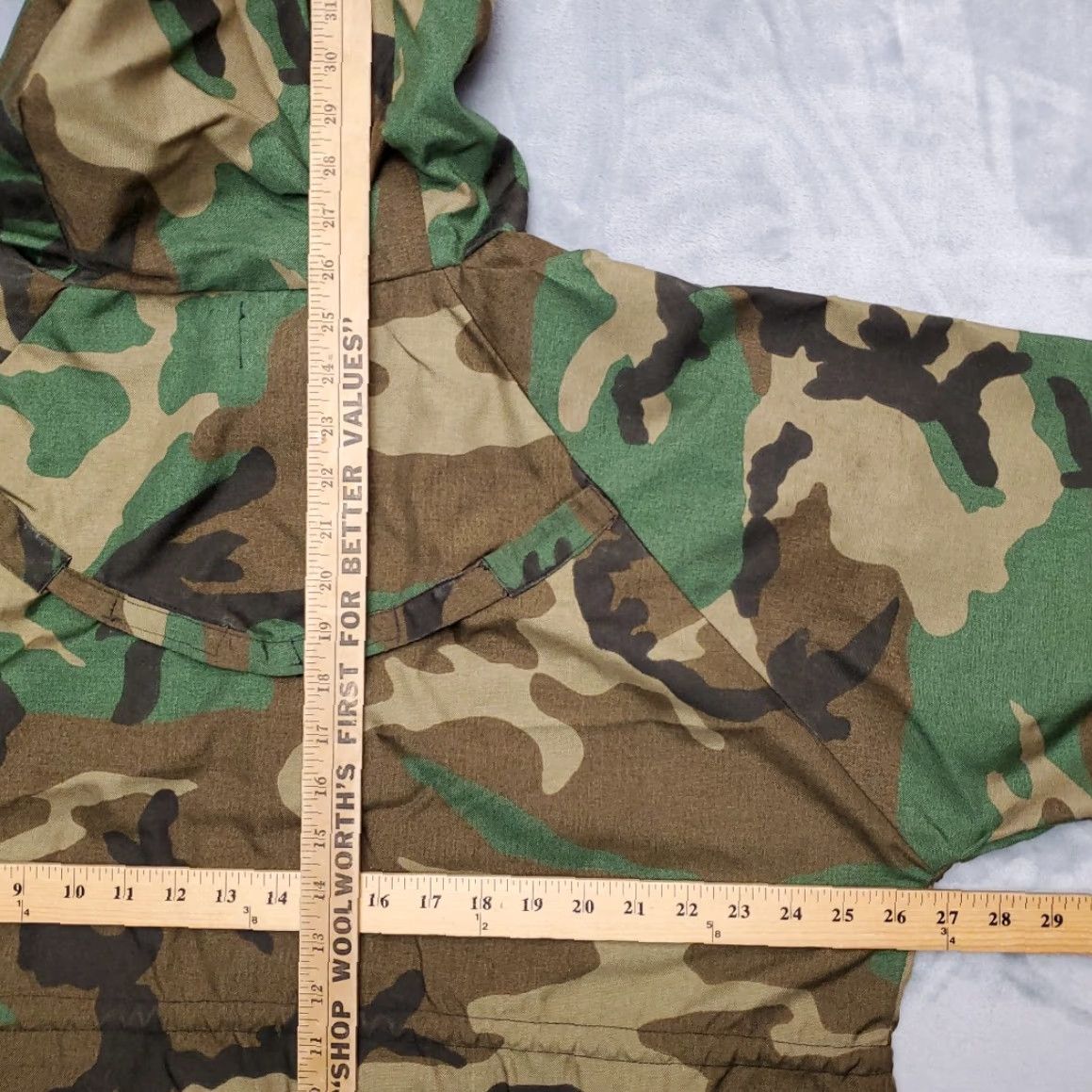 Vintage VINTAGE Gary Neese Jacket Men M Green Camo 80s Hooded Hunting Made in USA Windbreaker Sleeve Long Zip Mens Size US M / EU 48-50 / 2 - 7 Thumbnail
