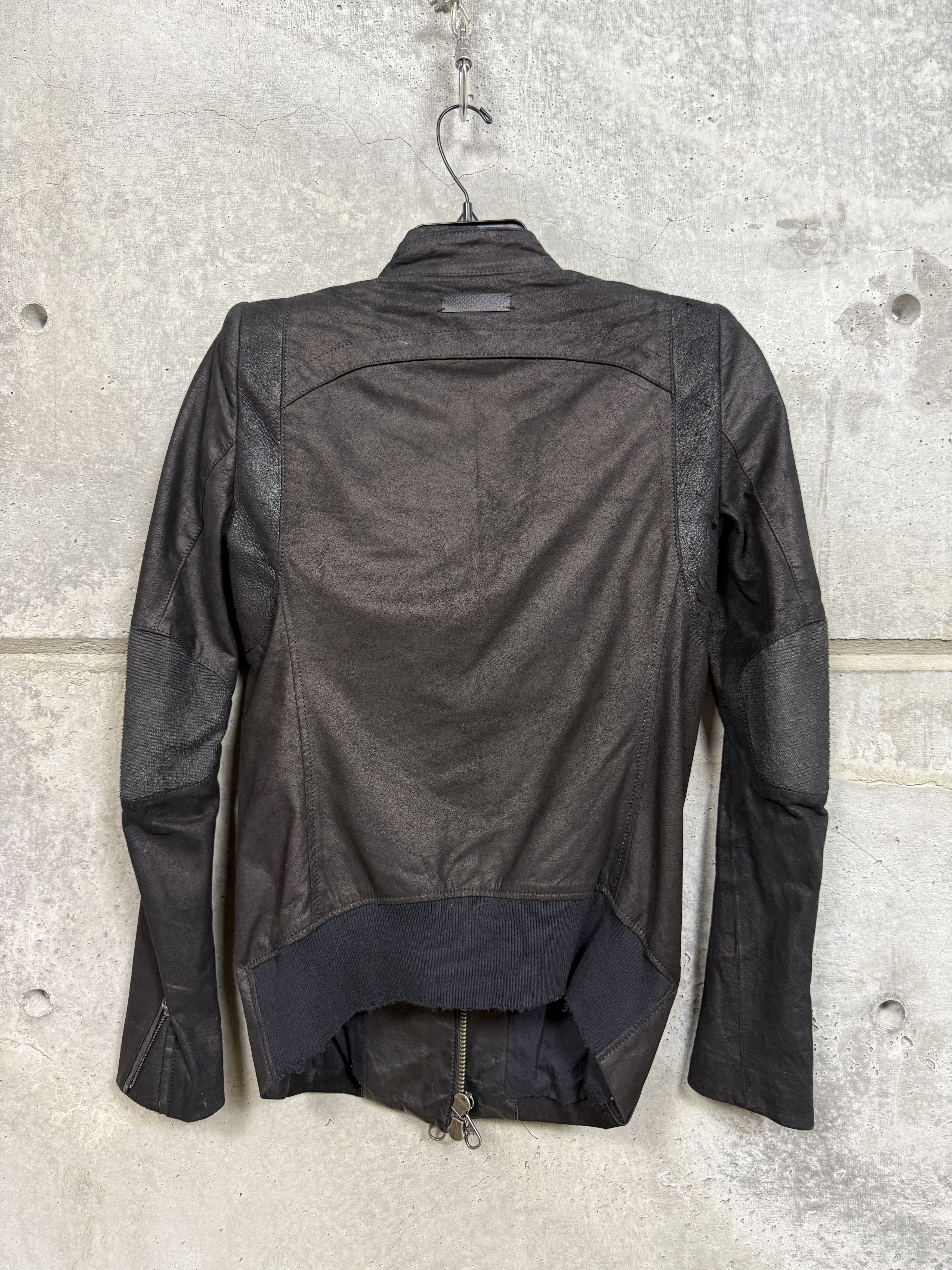 If Six Was Nine If Six Was Nine Kangaroo Frankenstein Leather Biker Jacket Size M / US 6-8 / IT 42-44 - 2 Thumbnail
