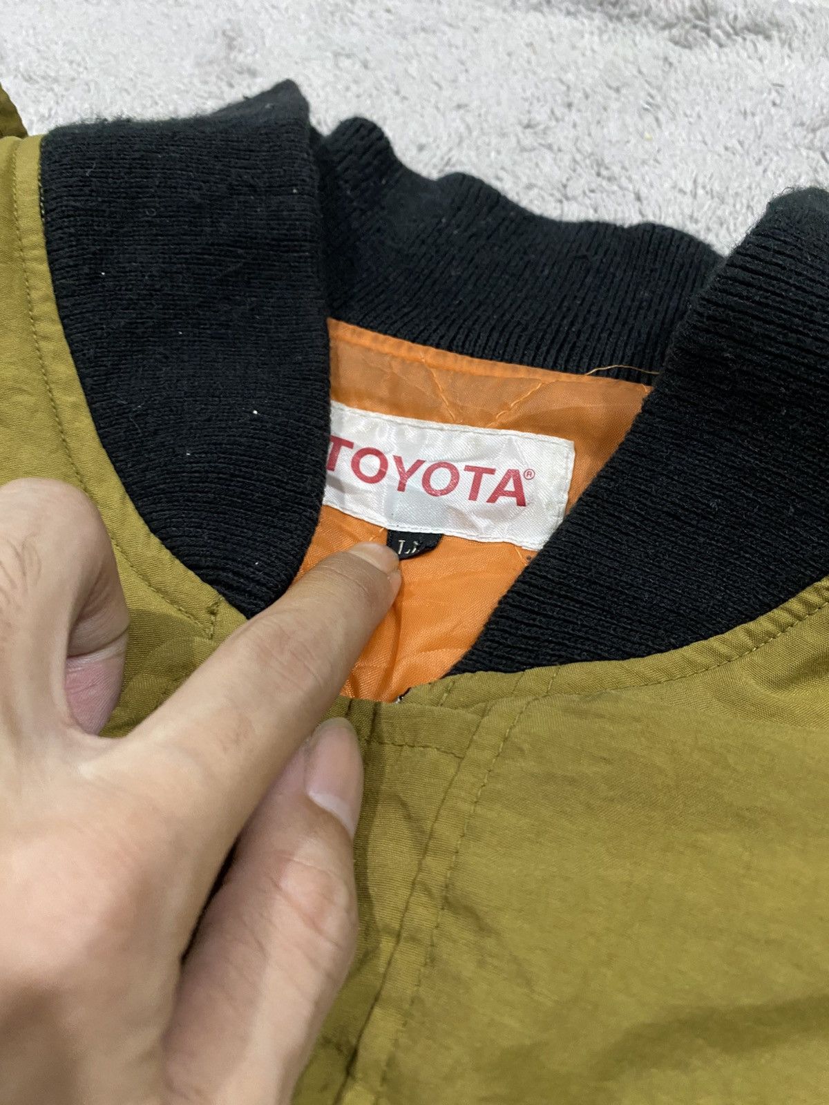 Vintage Toyota Racing Bomber Jacket Vintage Size US M / EU 48-50 / 2 - 6 Thumbnail