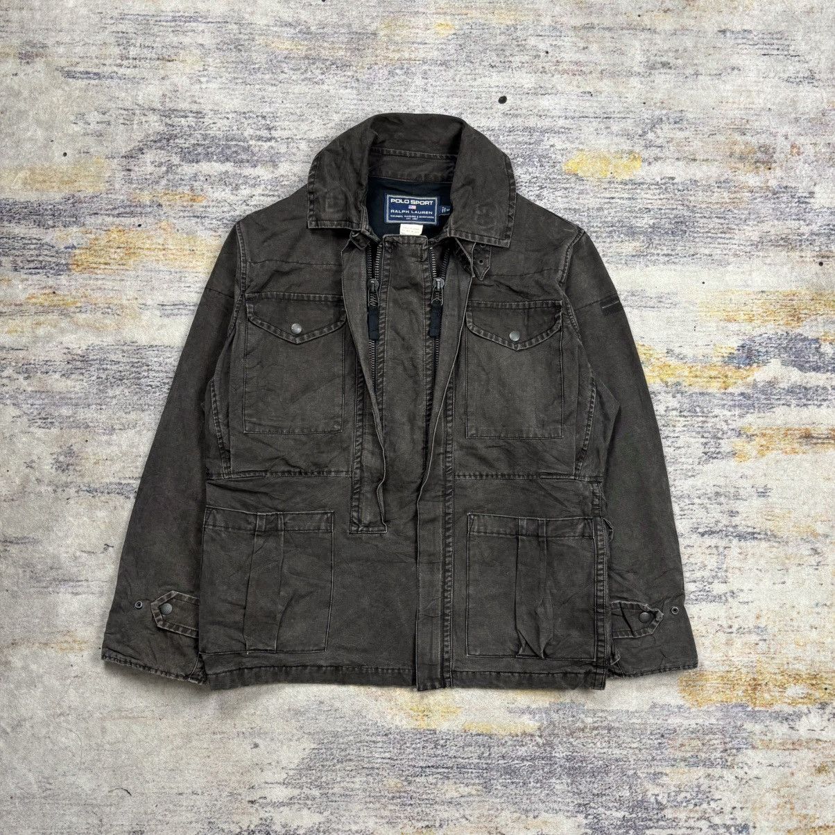 Polo Ralph Lauren Vintage Polo Sport Ralph Lauren multi zipper field jacket Size US M / EU 48-50 / 2 - 1 Thumbnail