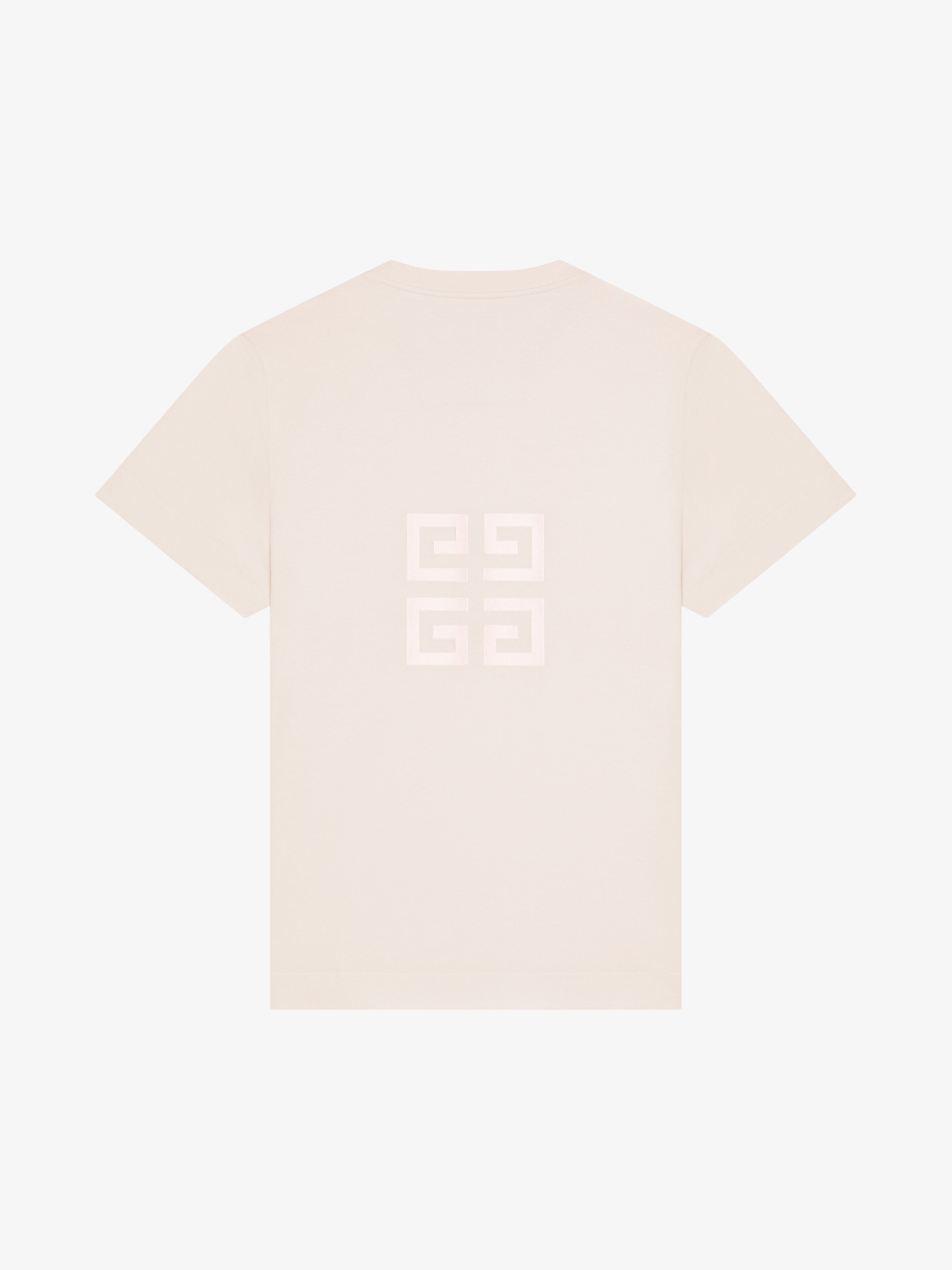 Givenchy o1w1db10325 Embroidery T-Shirt in Pastel Pink Size US L / EU 52-54 / 3 - 2 Thumbnail
