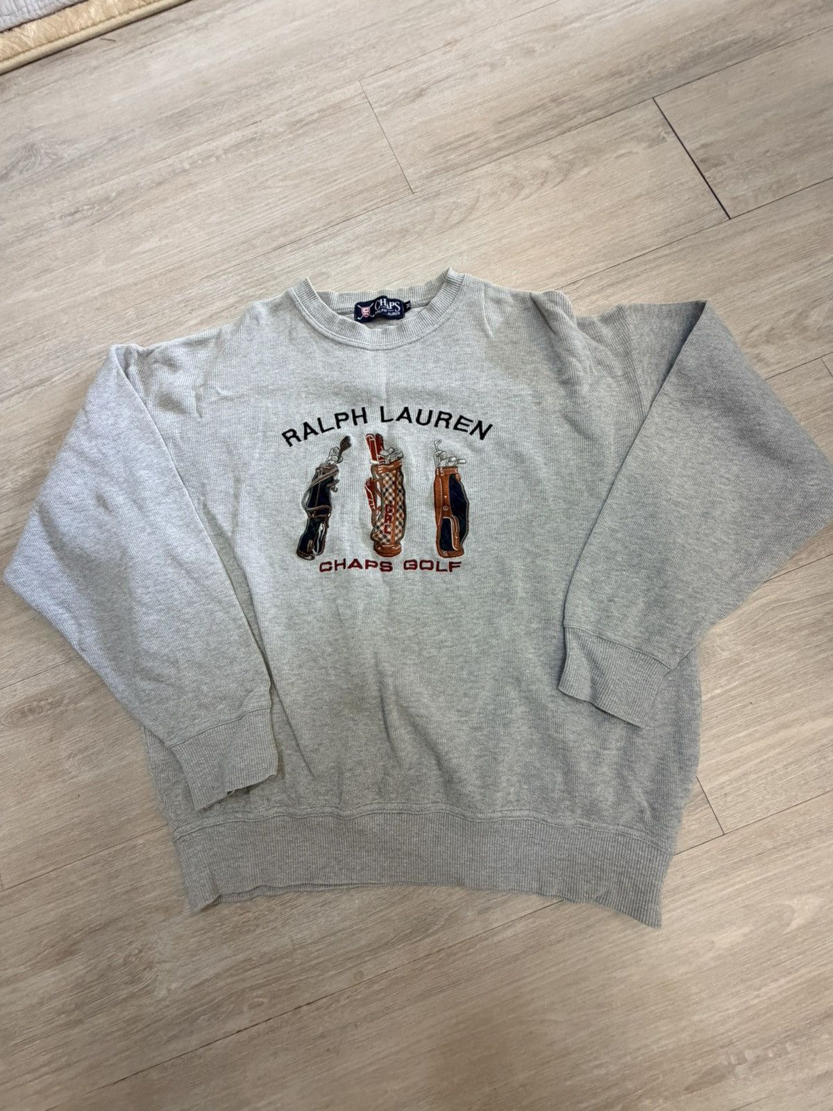 Chaps Ralph Lauren Vintage Chaps Ralph Lauren Golf Embroidered Sweatshirt Size US M / EU 48-50 / 2 - 1 Thumbnail