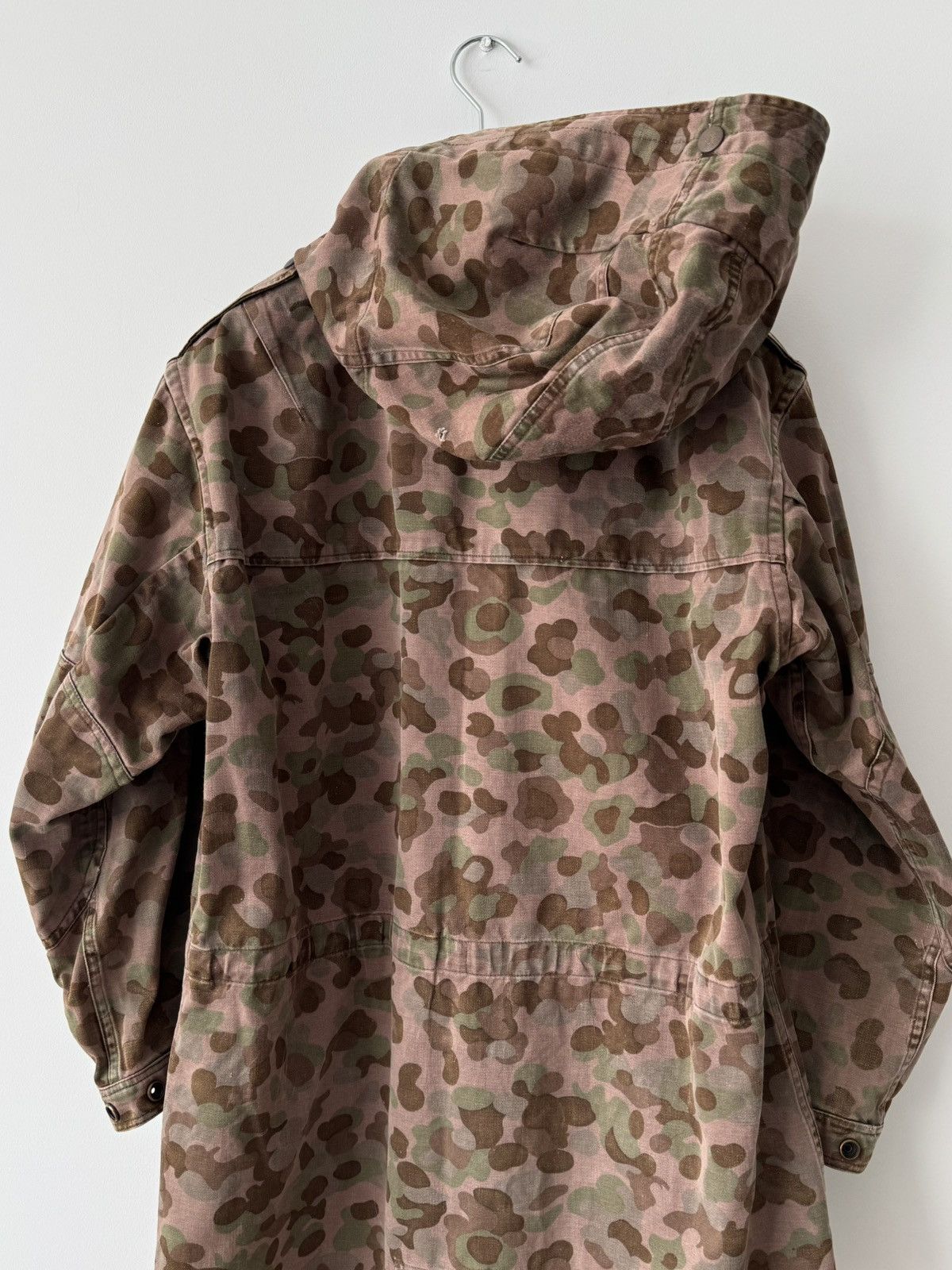 Vintage 1959 Dated Austrian Army ‘KAZ58’ Pea Dot Camo Parka Jacket Size US M / EU 48-50 / 2 - 10 Thumbnail