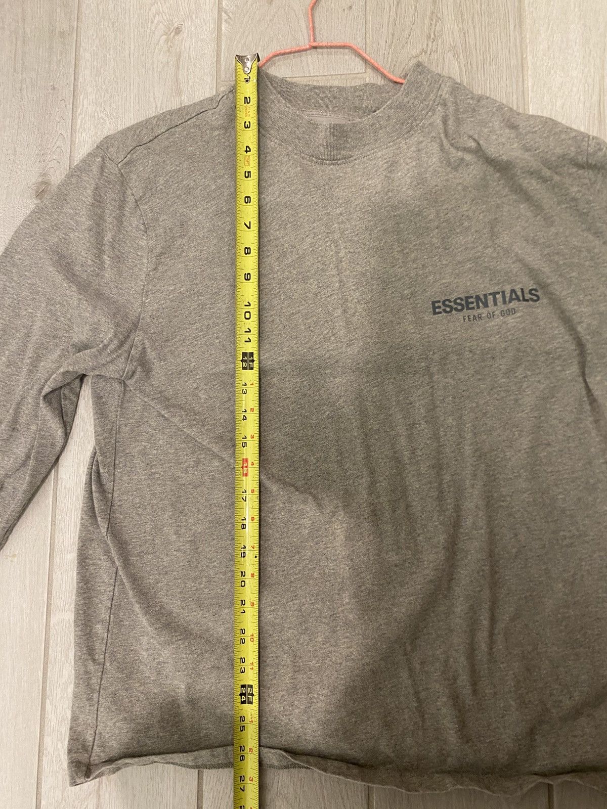 Fear of God Fear of God x Essentials Long Sleeve Tee Shirt Dark Oatmeal Size US S / EU 44-46 / 1 - 6 Thumbnail