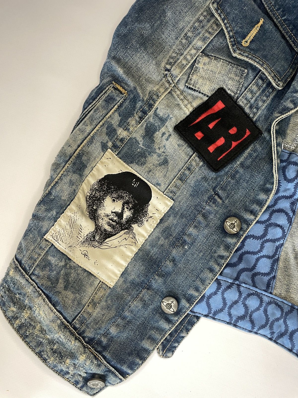 Lee × Vivienne Westwood Vivienne Westwood Anglomania x Lee Punk Denim Vest Size US S / EU 44-46 / 1 - 3 Thumbnail