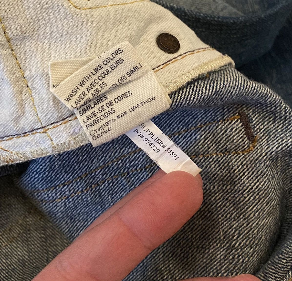 Denim & Supply Ralph Lauren Denim & Supply Ralph Lauren Distressed Denim x Vintage Rare Size US 32 / EU 48 - 10 Thumbnail