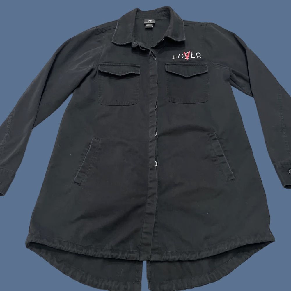 Vintage VINTAGE IT Two Distressed Black Women’s M Cargo jacket Pennywise Pennywise? Size M / US 6-8 / IT 42-44 - 1 Thumbnail