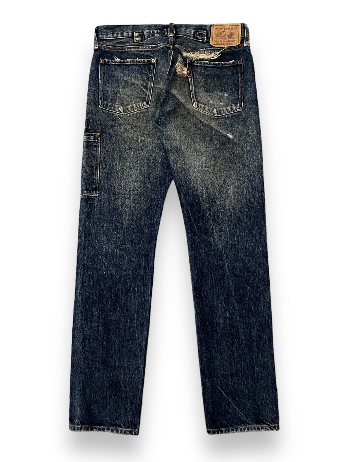 If Six Was Nine × Japanese Brand × Le Grande Bleu (L.G.B.) Rna Slang Inc Japan Selvedge Dirty Mud Washed Wax Pocket Size US 30 / EU 46 - 2 Thumbnail