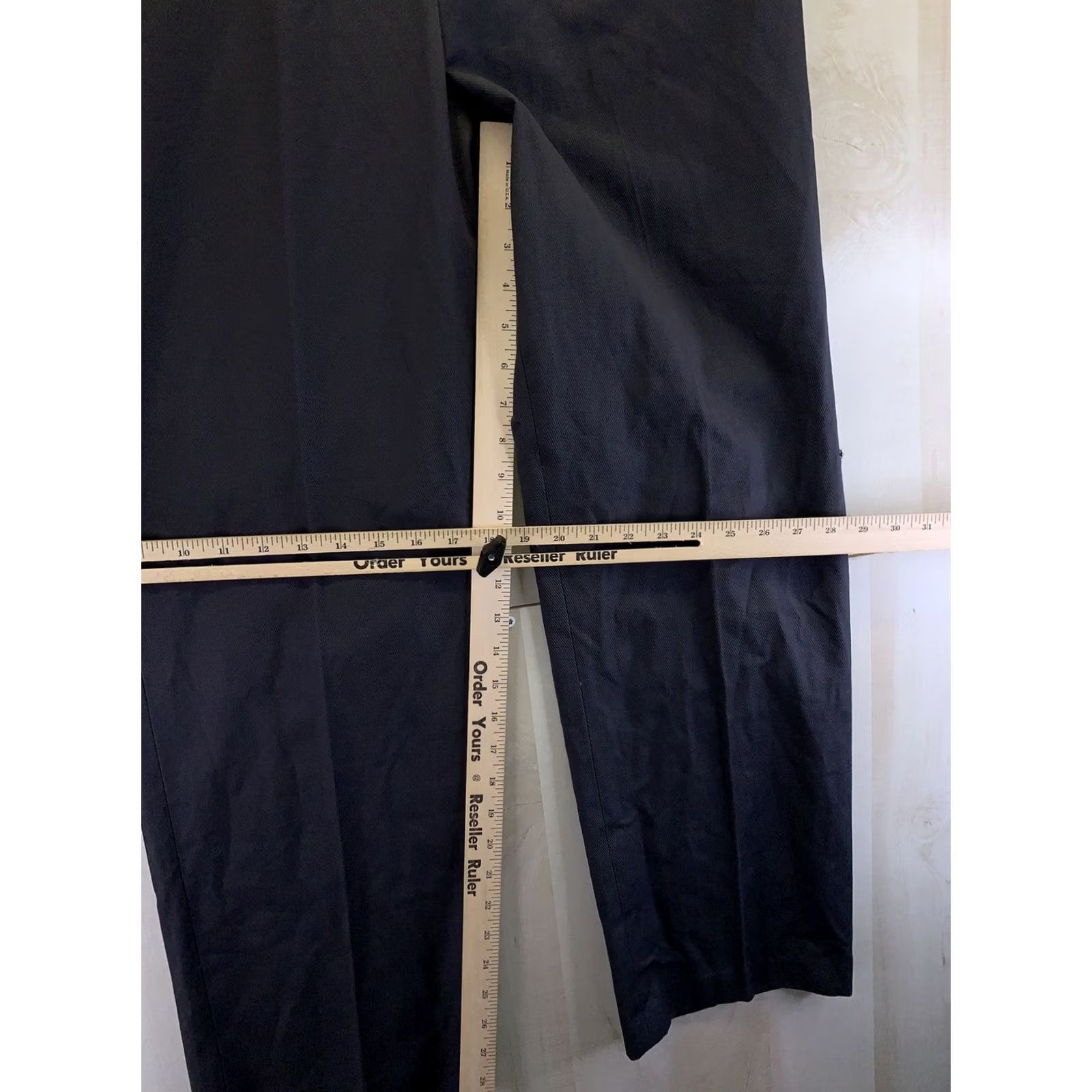 Liz Claiborne Liz Claiborne Jackie Gray Stretch Straight Leg Pants Womens Size 14P NWT-7662 Size 36" / US 14 / IT 50 - 4 Thumbnail