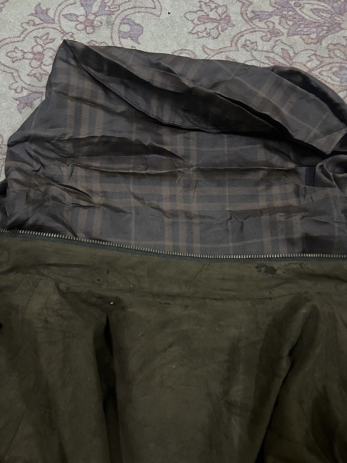 Burberry Burberry Golf Faux Suede Field Jacket Brown Sanyo Shokai Size US L / EU 52-54 / 3 - 13 Thumbnail