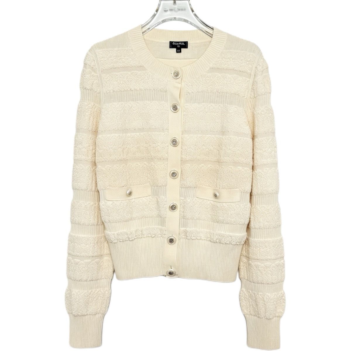 Chanel Chanel French Style Beach Wool Knit Cardigan K26WX Size XXS / US 00 / IT 34 - 1 Thumbnail