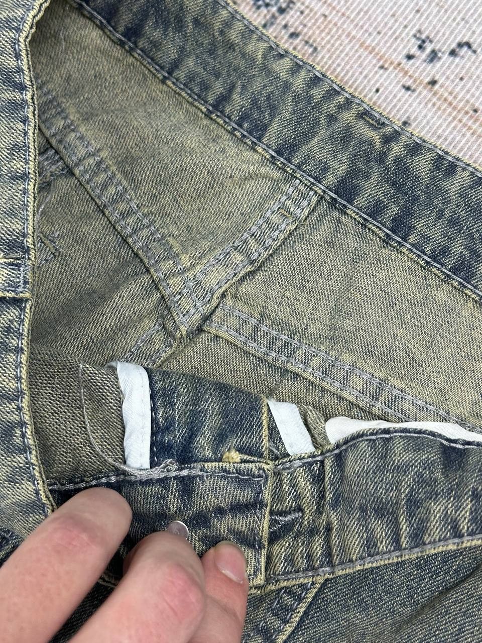 Japanese Brand Avant Garde Flaired Opium Y2K Japanese Gothic Jeans Size 30" / US 8 / IT 44 - 8 Thumbnail