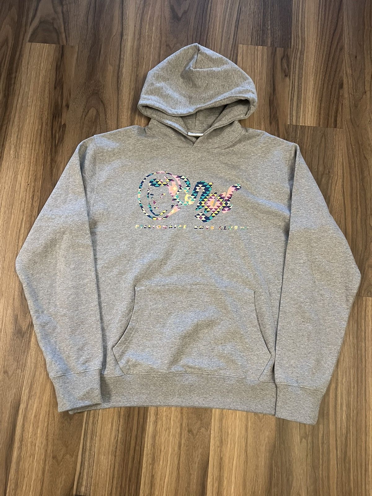 image of Billionaire Boys Club x Icecream Vintage Bbc/icecream Nyc Exclusive Digi Logo in Grey (Size XL)