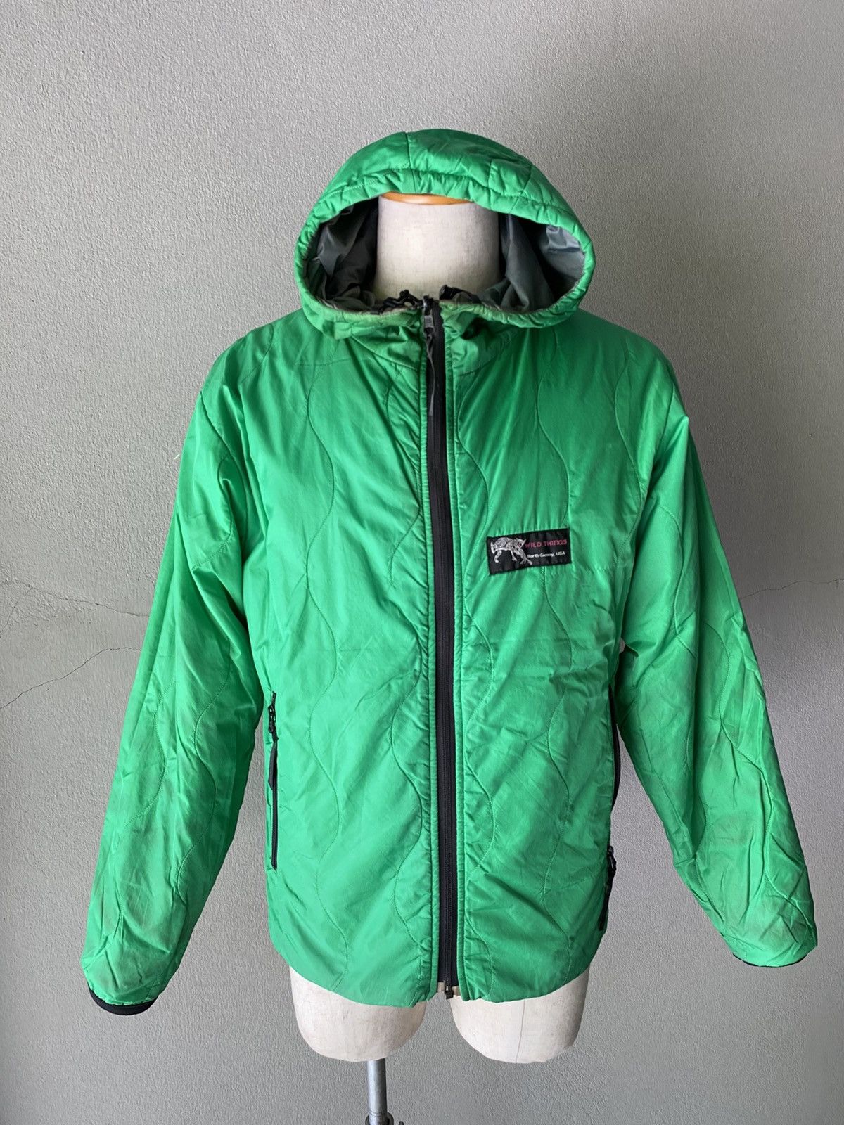 Wild Things WILD THINGS Reversible Hoodie Dark Green/Light Green Size US M / EU 48-50 / 2 - 17 Thumbnail