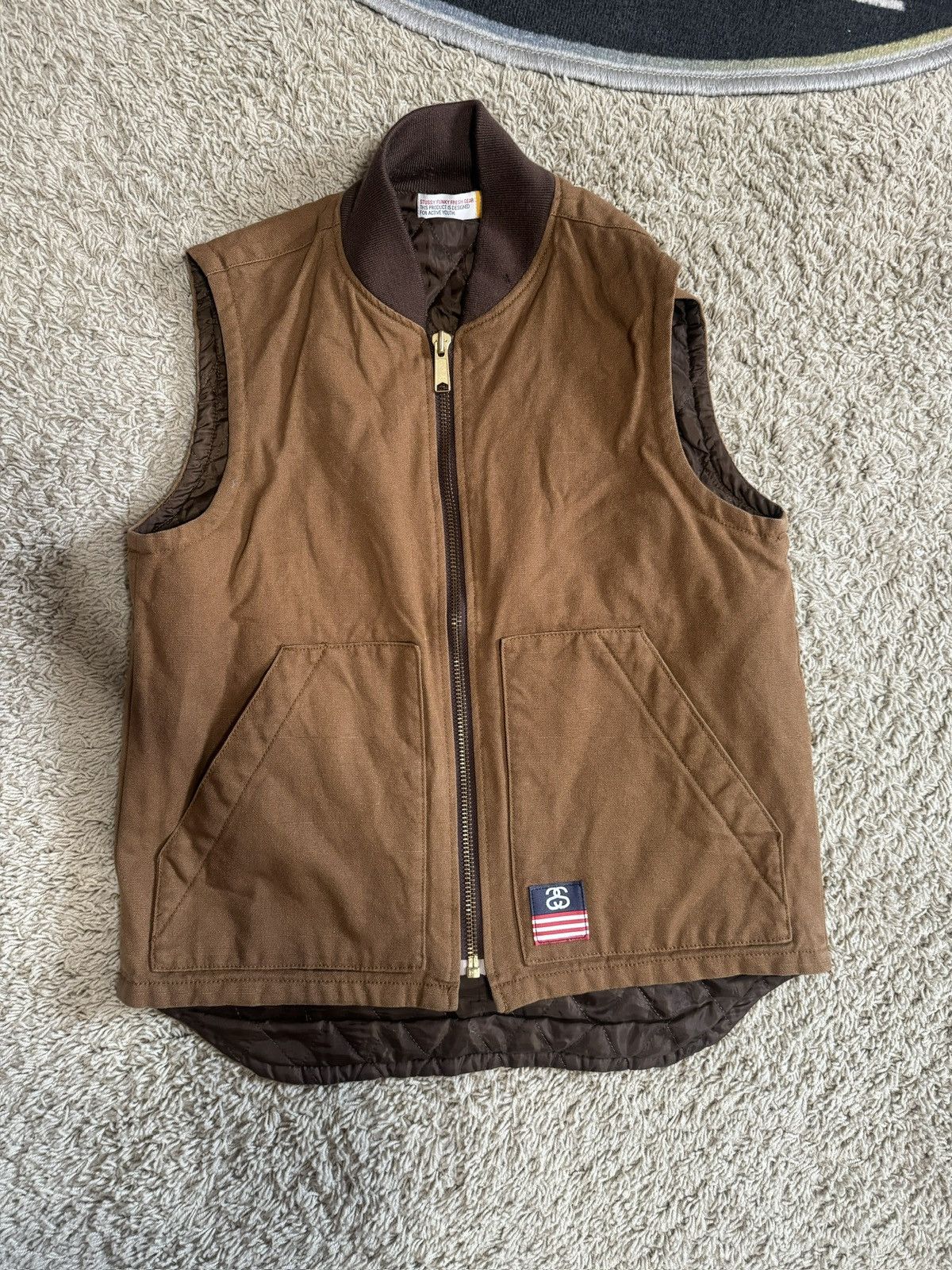 Stussy Stussy Vest Size US S / EU 44-46 / 1 - 1 Thumbnail