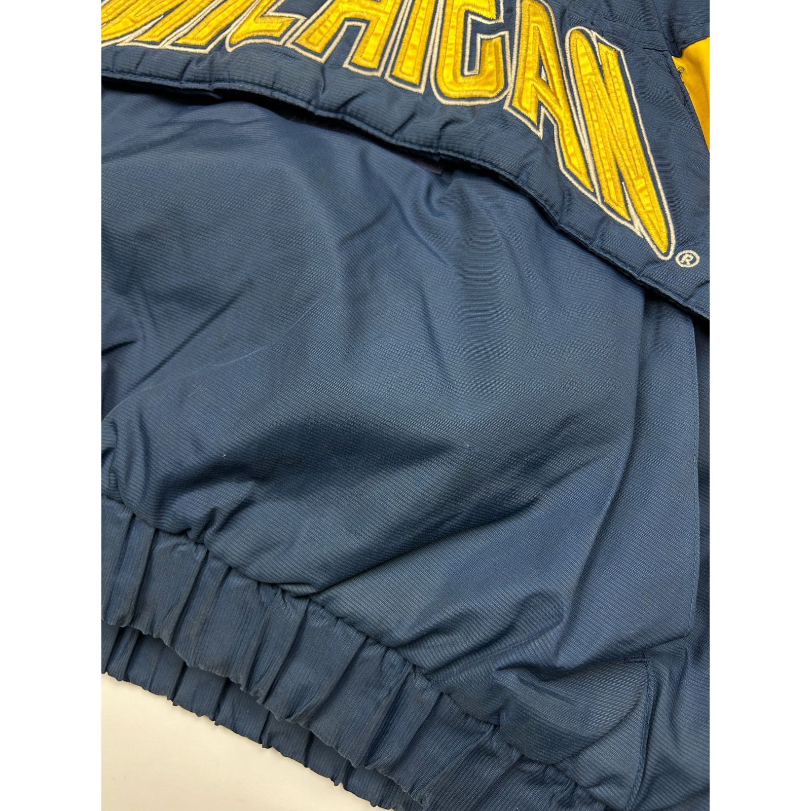 Vintage Vintage 90s Michigan Wolverines Embroidered Half Zip L Size US L / EU 52-54 / 3 - 6 Thumbnail